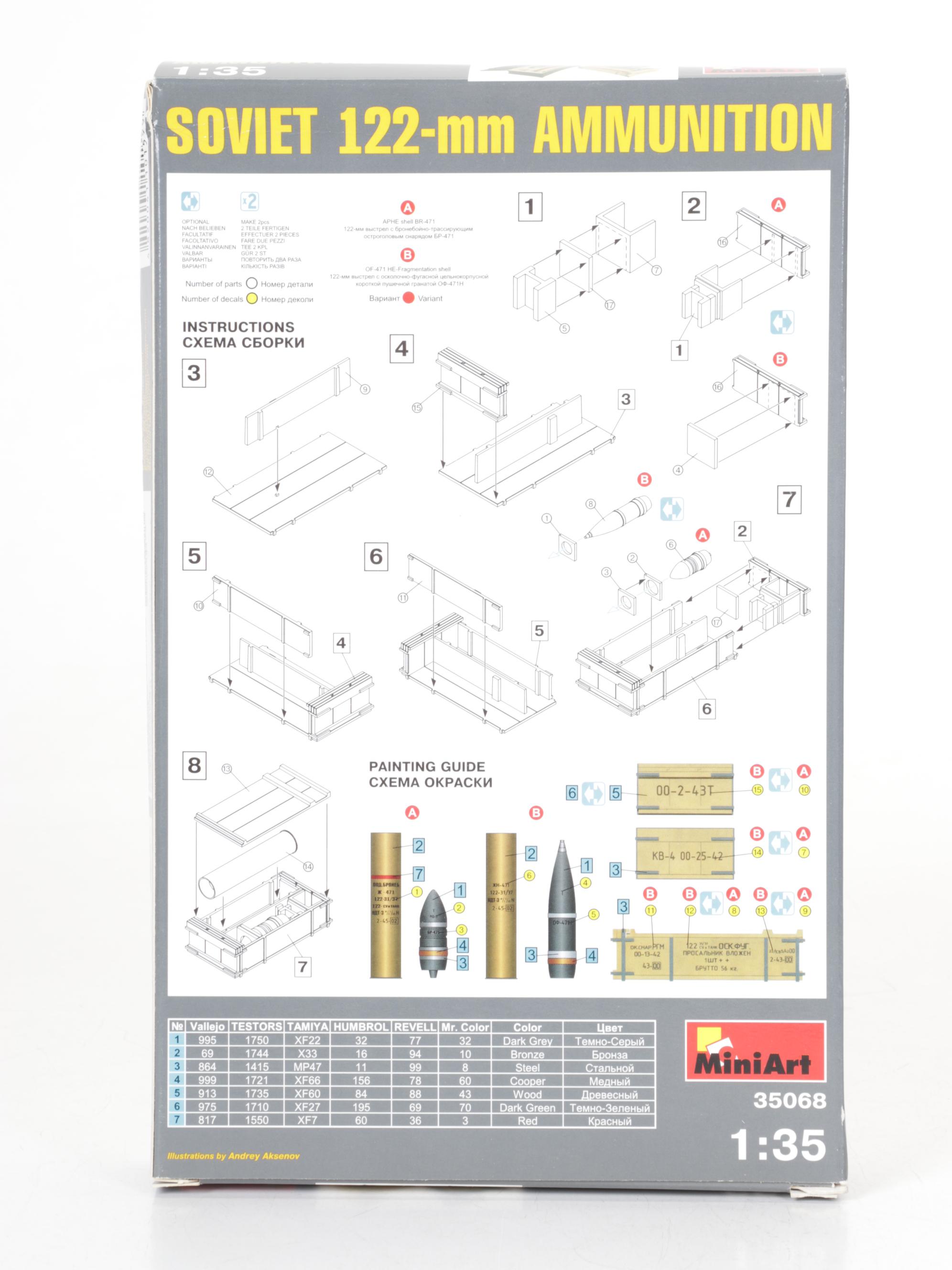 Trumpeter 1:35 Scale Models of Soviet Era Military Equipment
