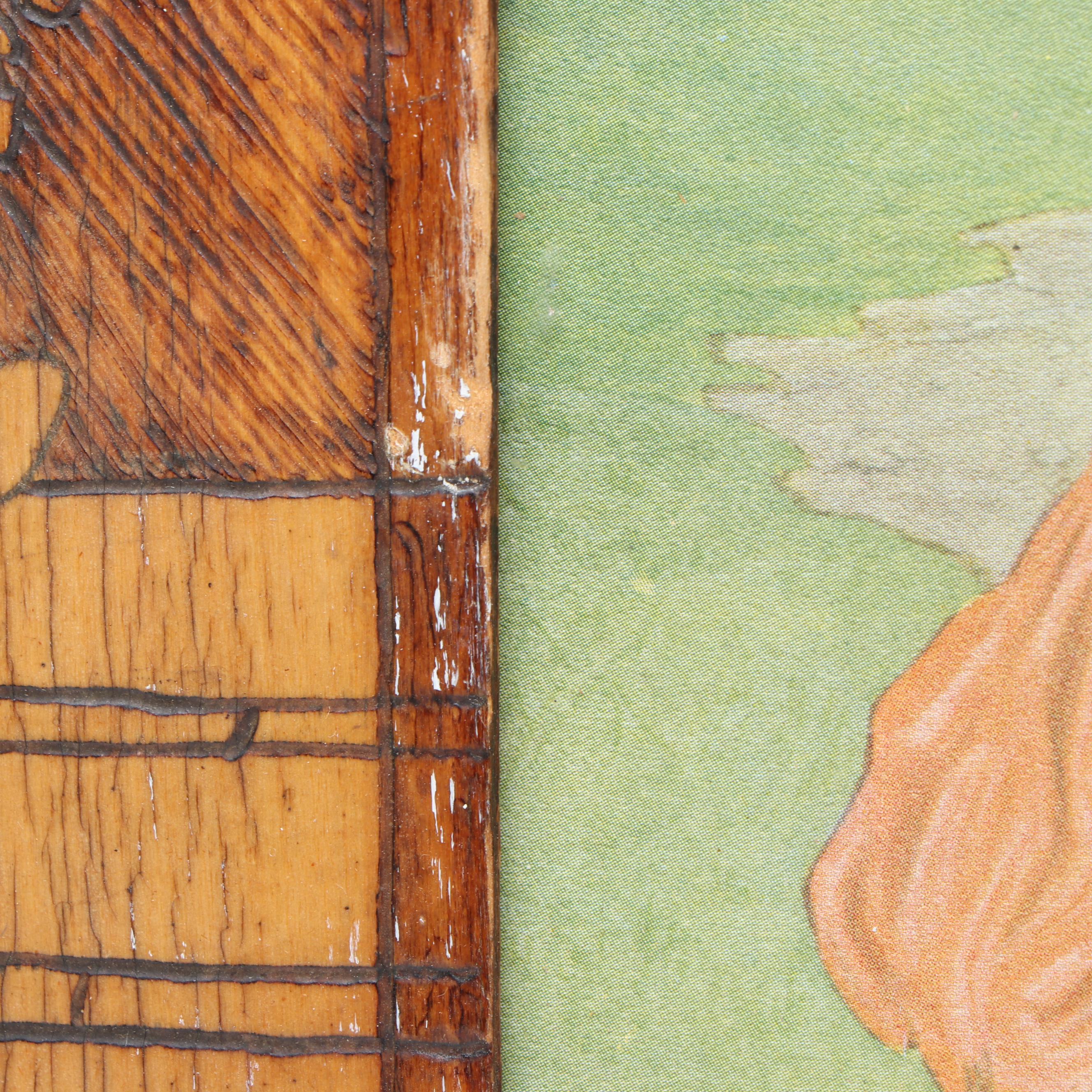 Offset Lithograph After Maria Louise Kirk in Mother Goose Wood Frame