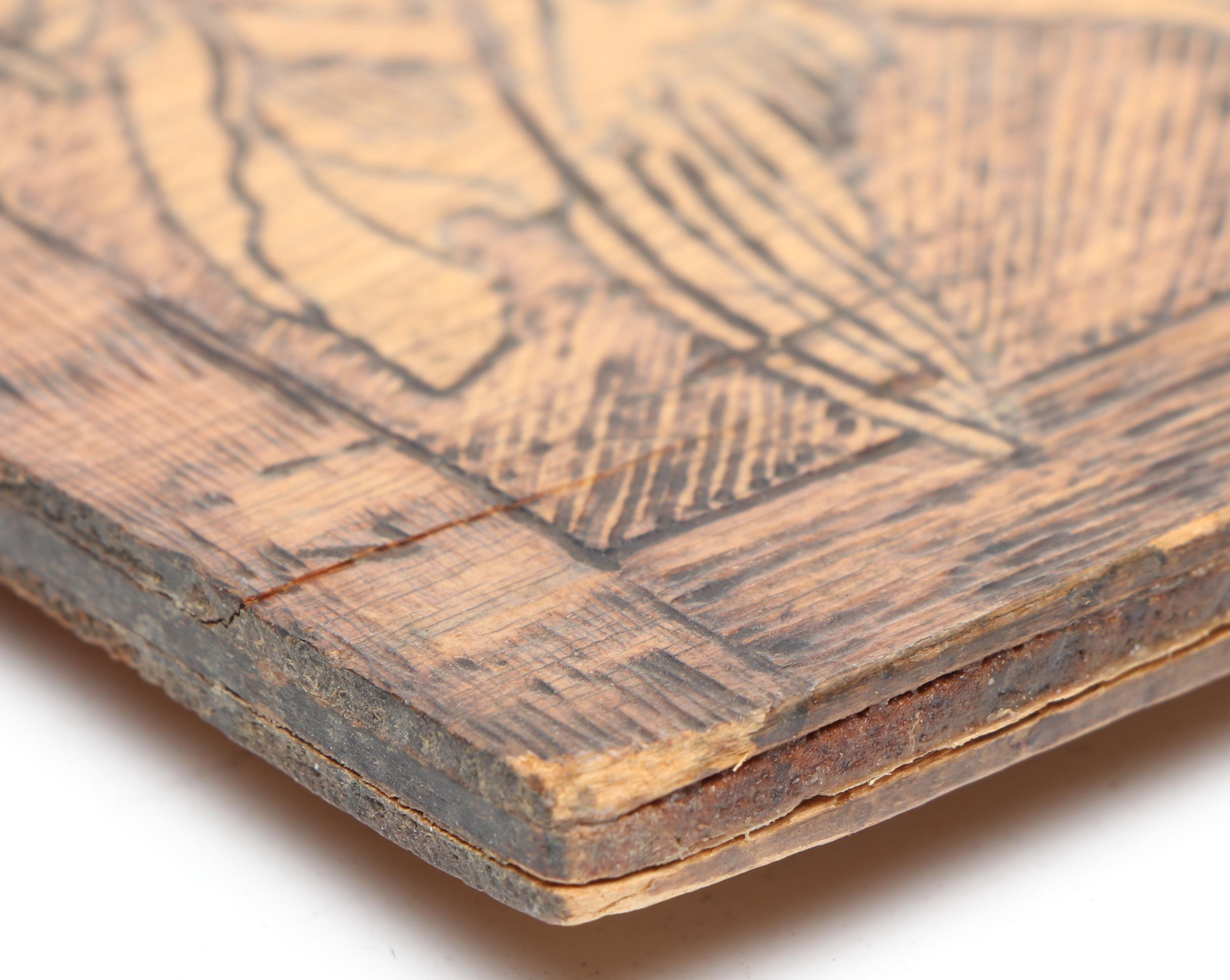 Offset Lithograph After Maria Louise Kirk in Mother Goose Wood Frame