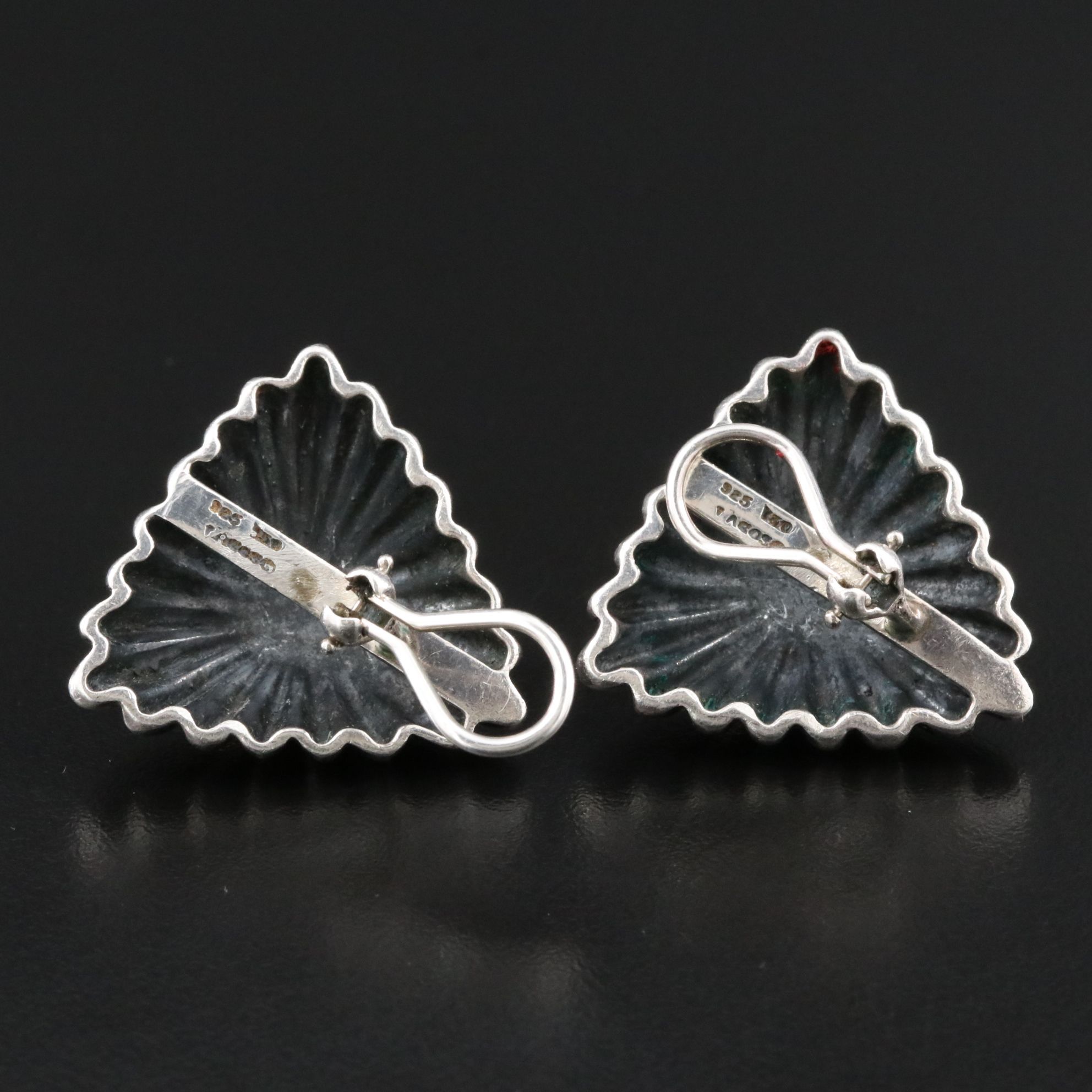 Lagos Sterling and Amethyst Clip Earrings with 18K Accents