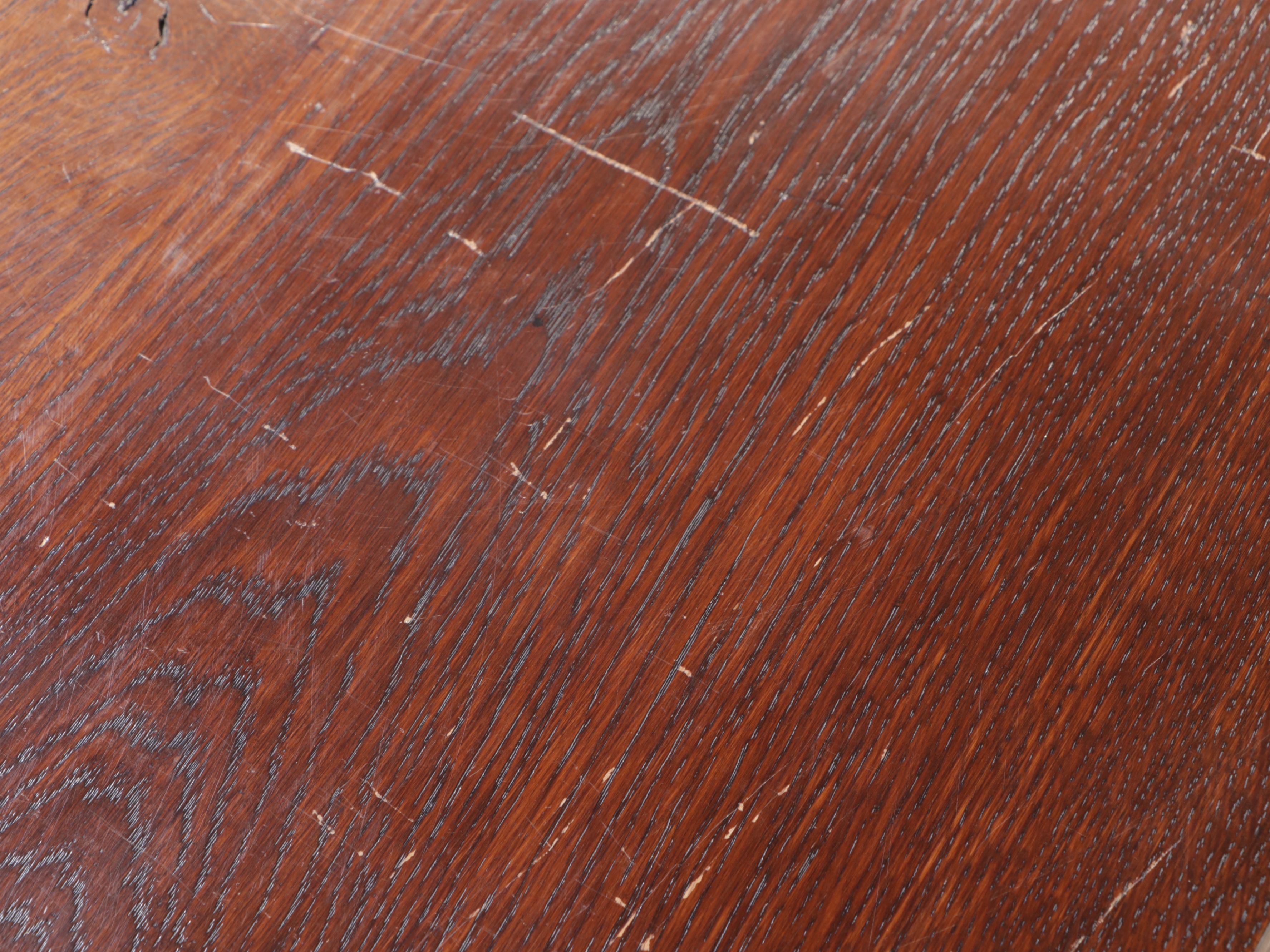 Queen Anne Style Oak Sideboard