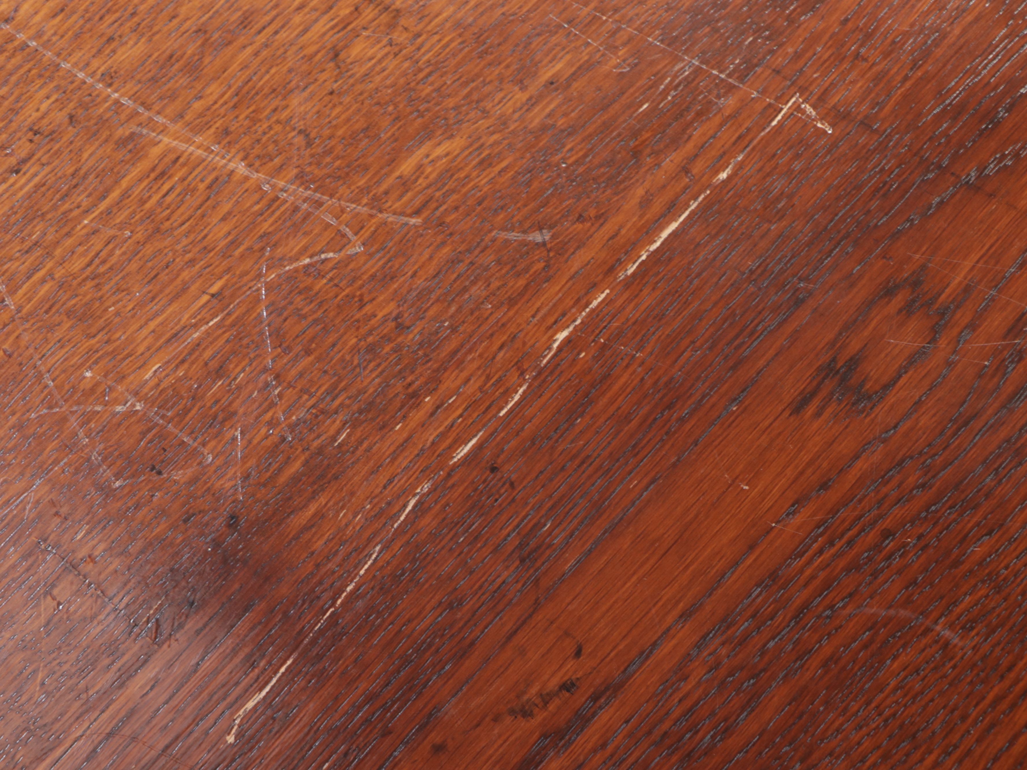 Queen Anne Style Oak Sideboard