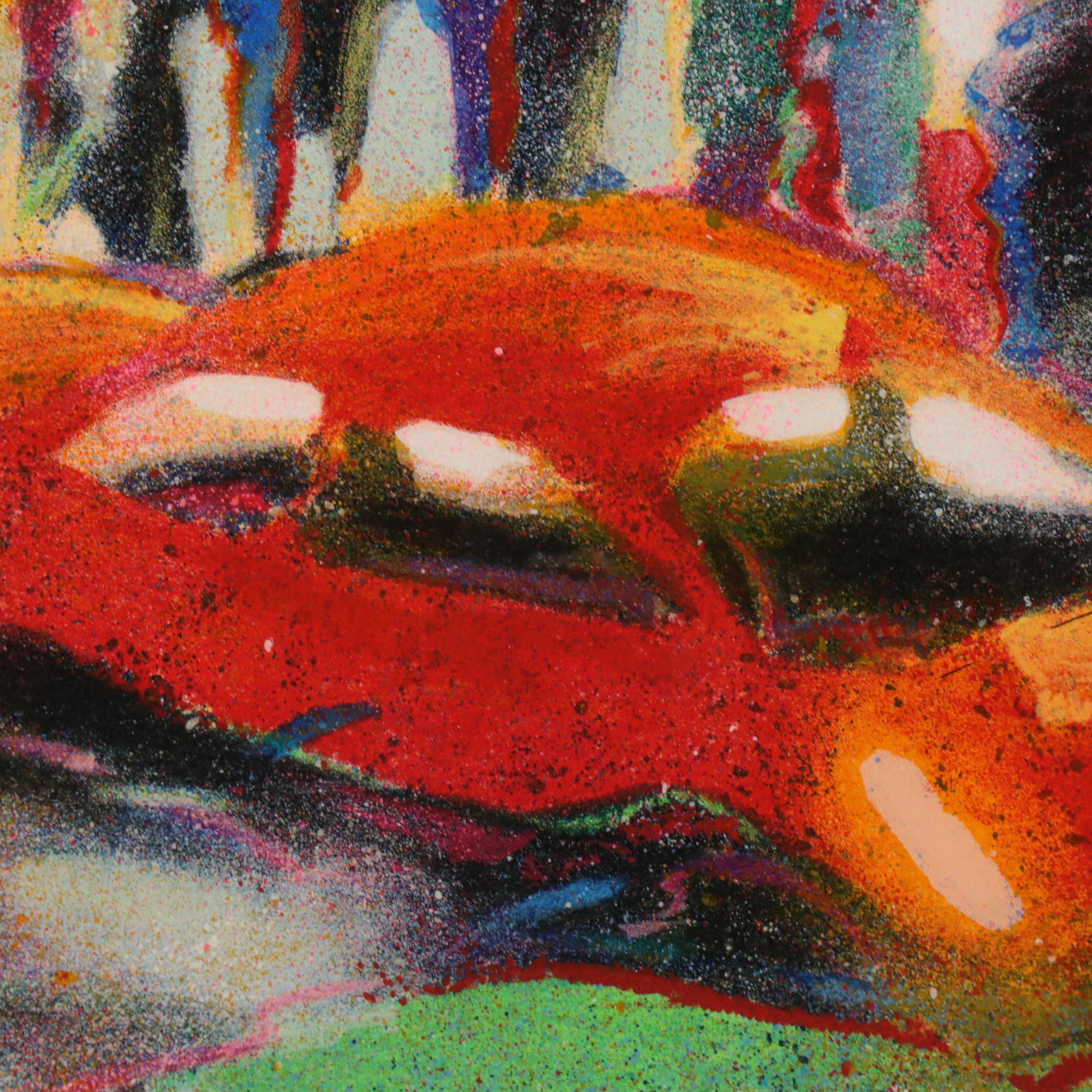 James Talmadge Serigraph "Before the Snow"