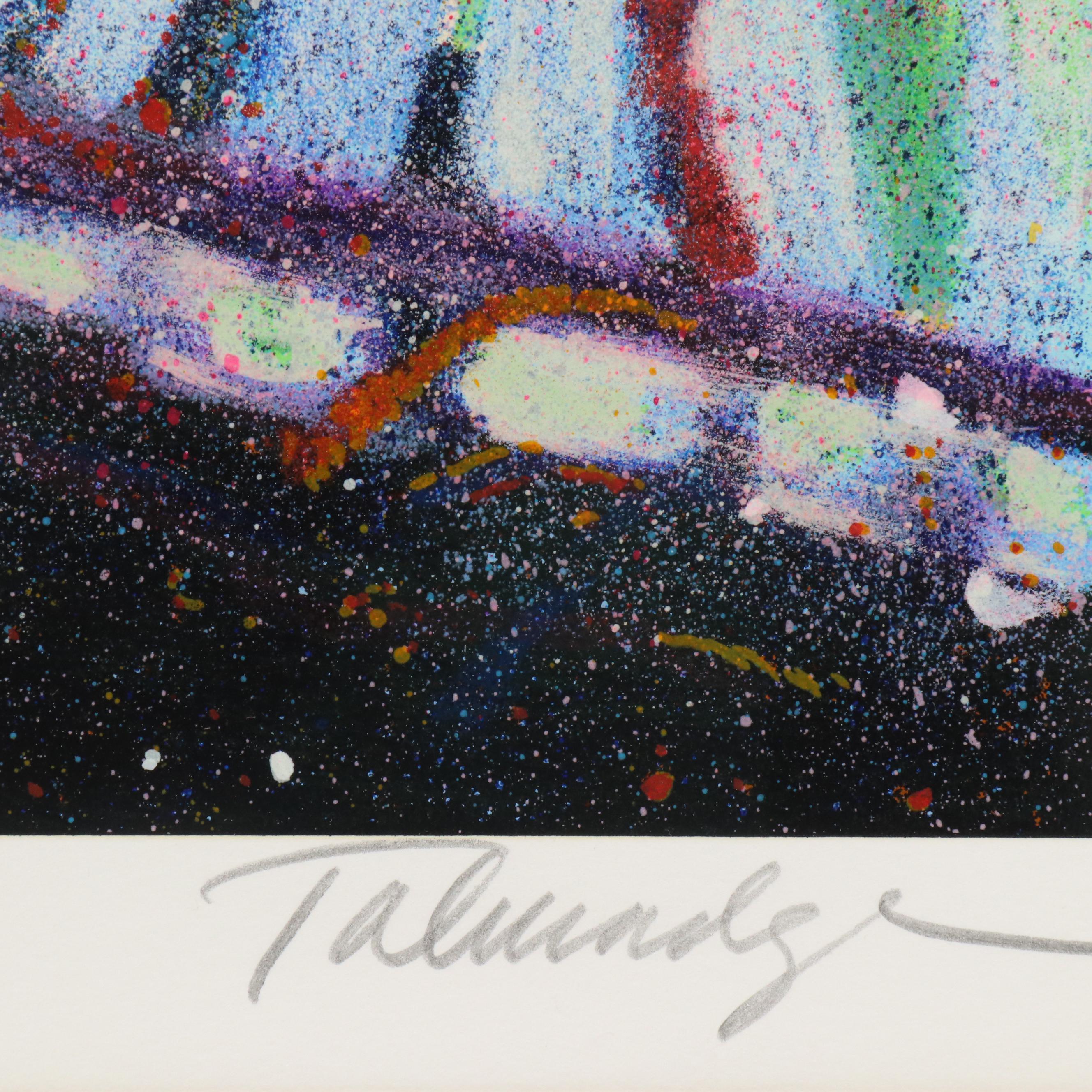 James Talmadge Serigraph "Before the Snow"