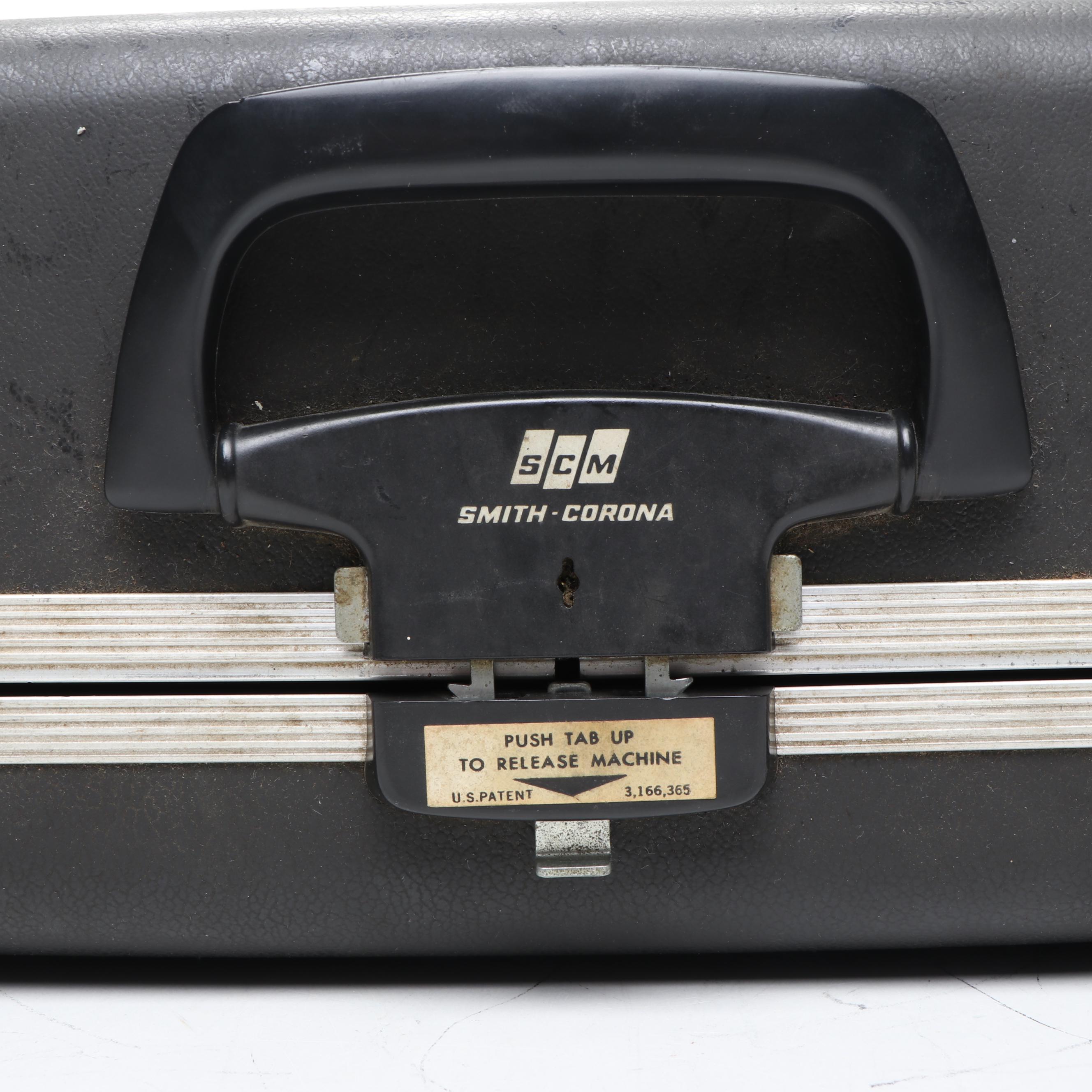 Smith-Corona Super 12 Electric Typewriter with Plastic Case