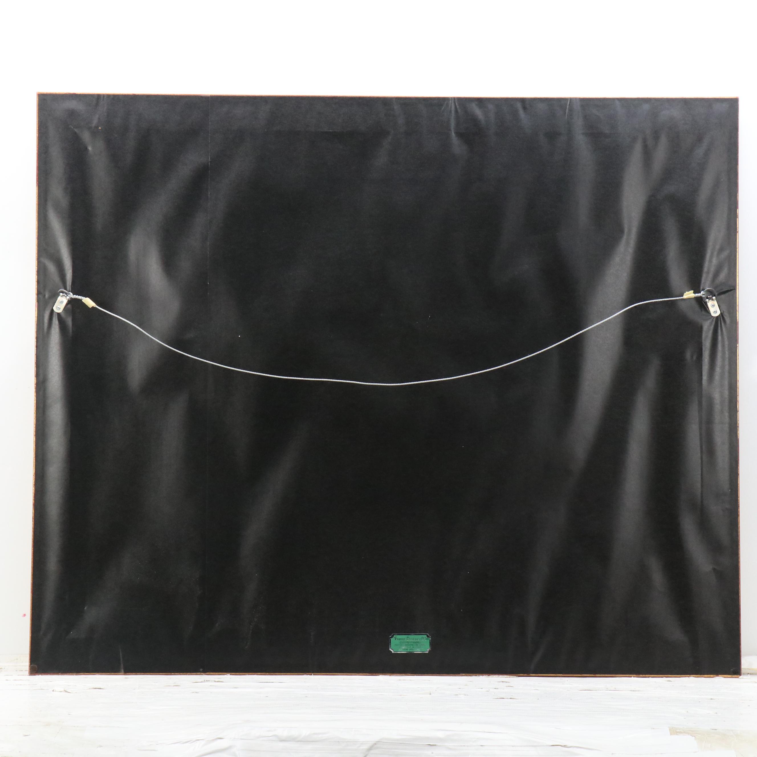 James Talmadge Serigraph "Before the Snow"