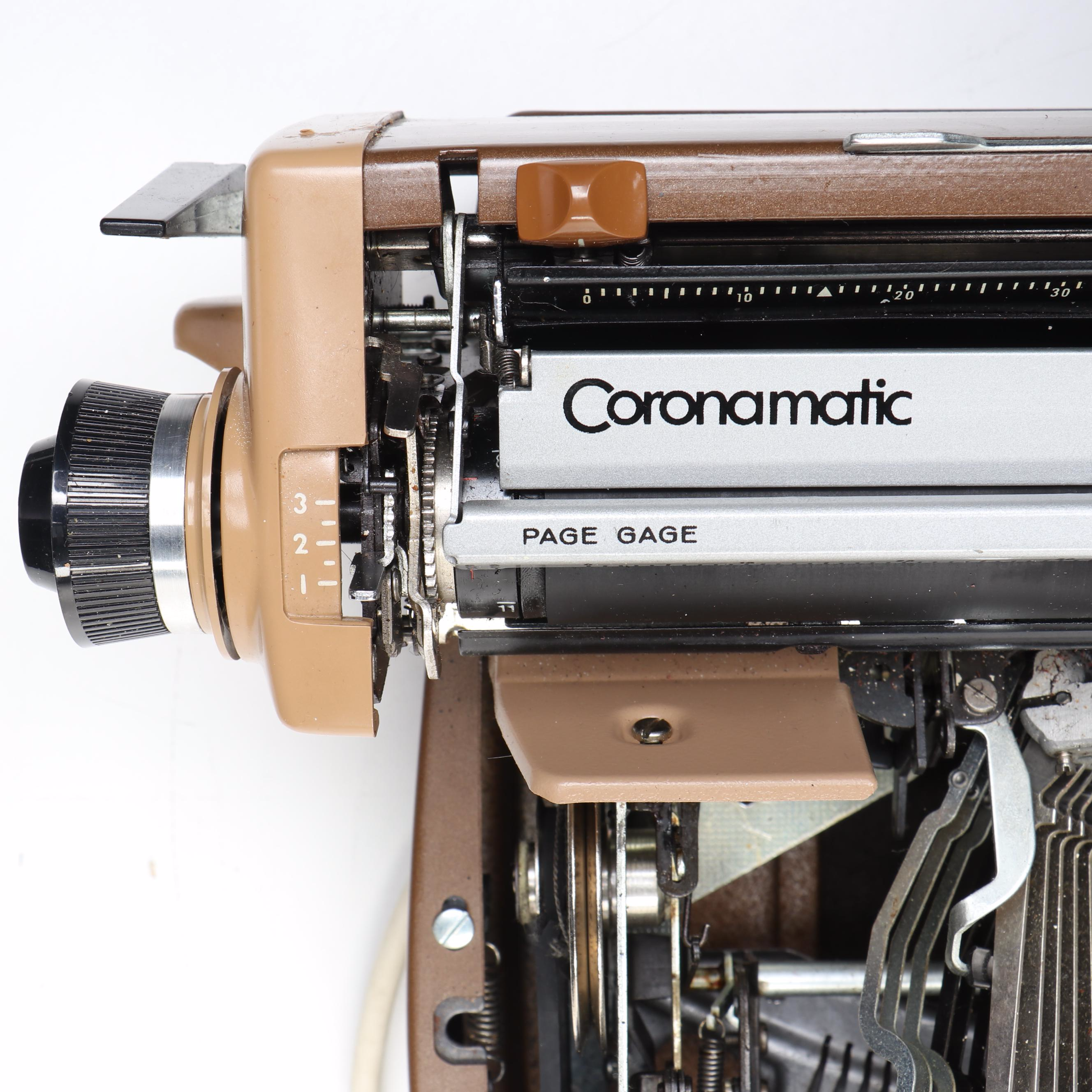 Smith-Corona Super 12 Electric Typewriter with Plastic Case