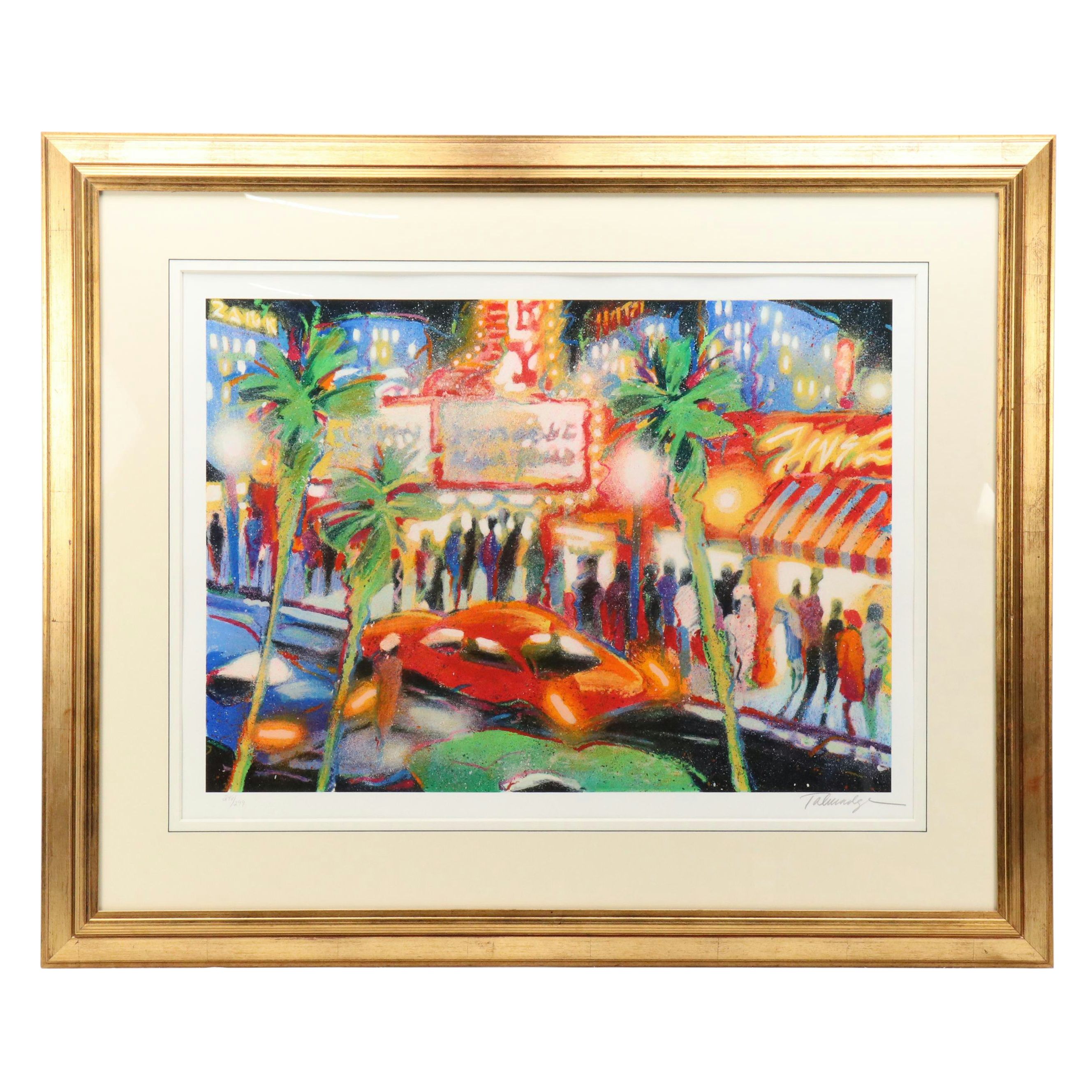 James Talmadge Serigraph "Before the Snow"