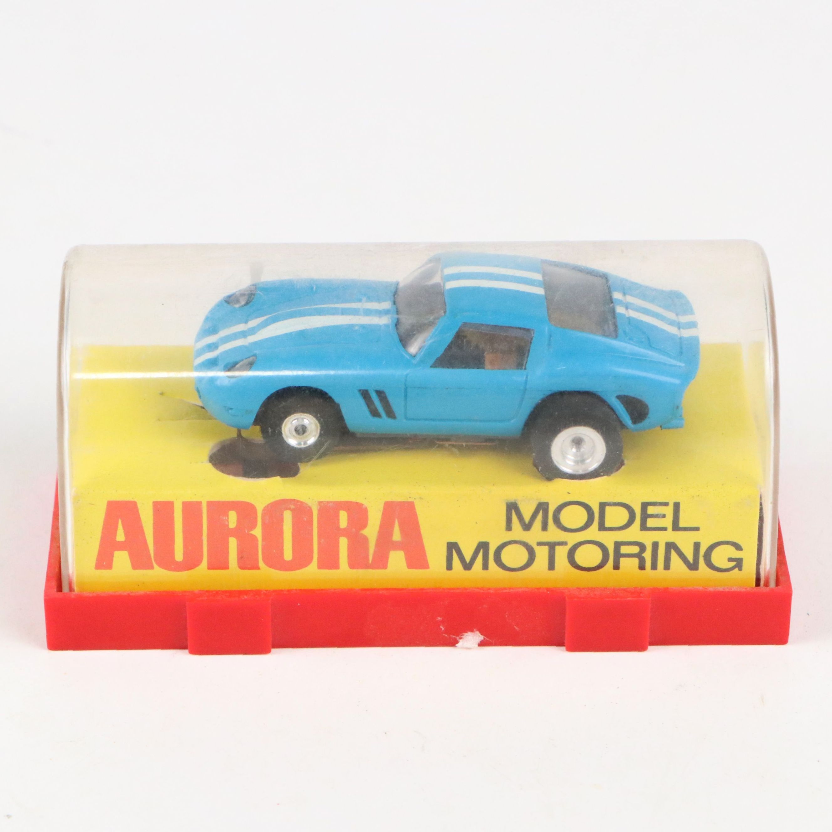Aurora "Ferrari" No. 1493 Slot Car with Illuminated Headlights, Mid-20th Century