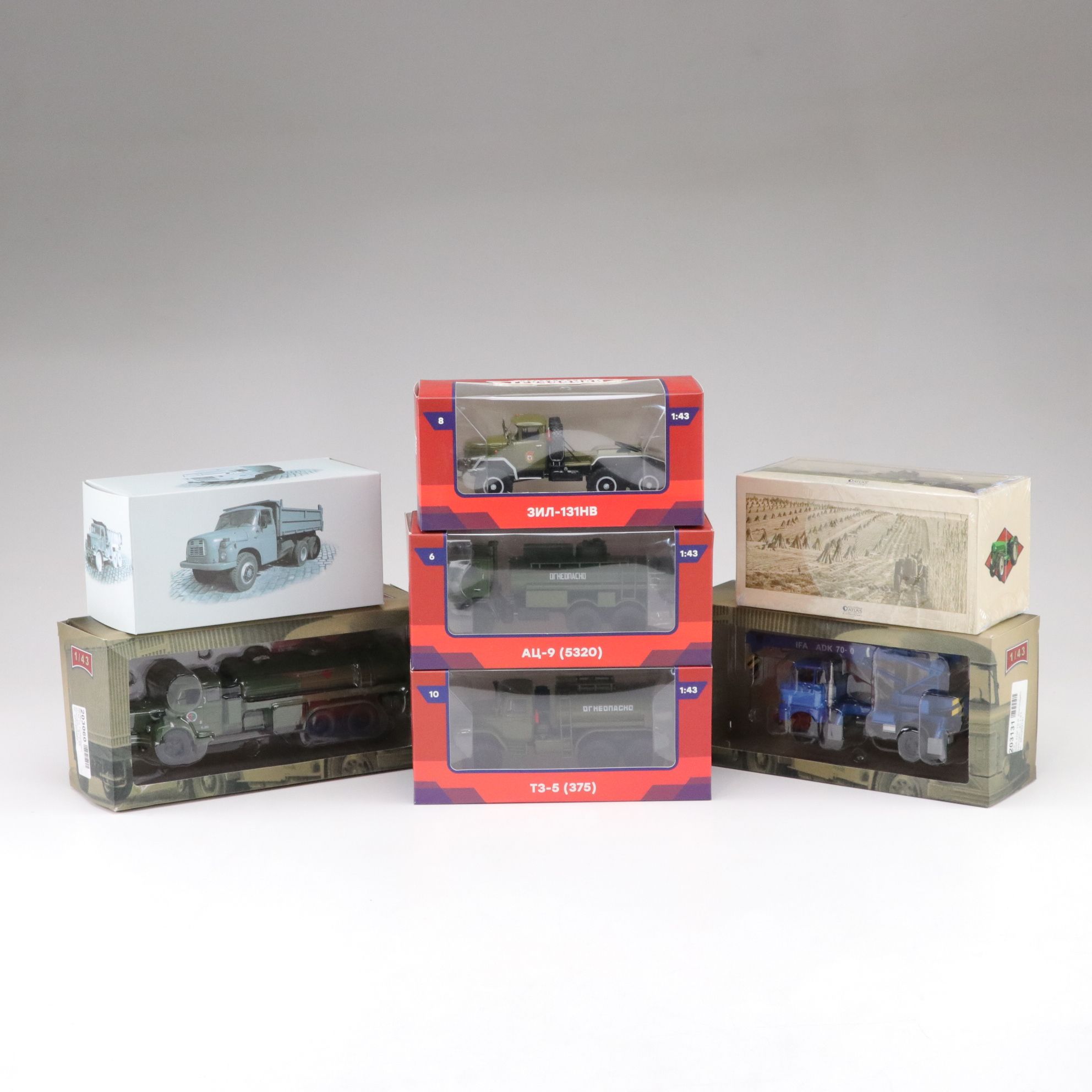 Modimio & Editions Atlas Models of German and Soviet-Era Tanker Trucks