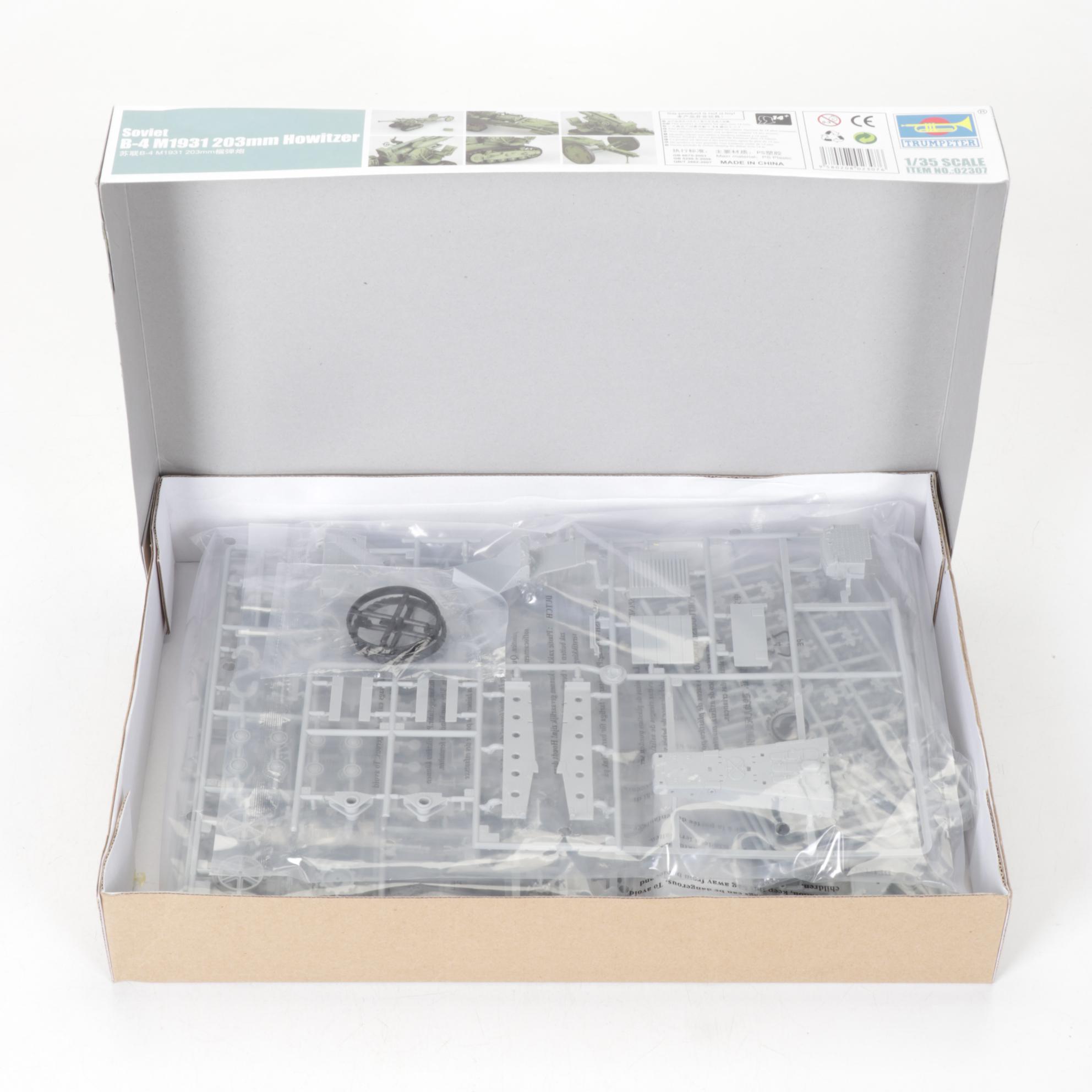 Trumpeter 1:35 Scale Soviet Era Military Plastic Models