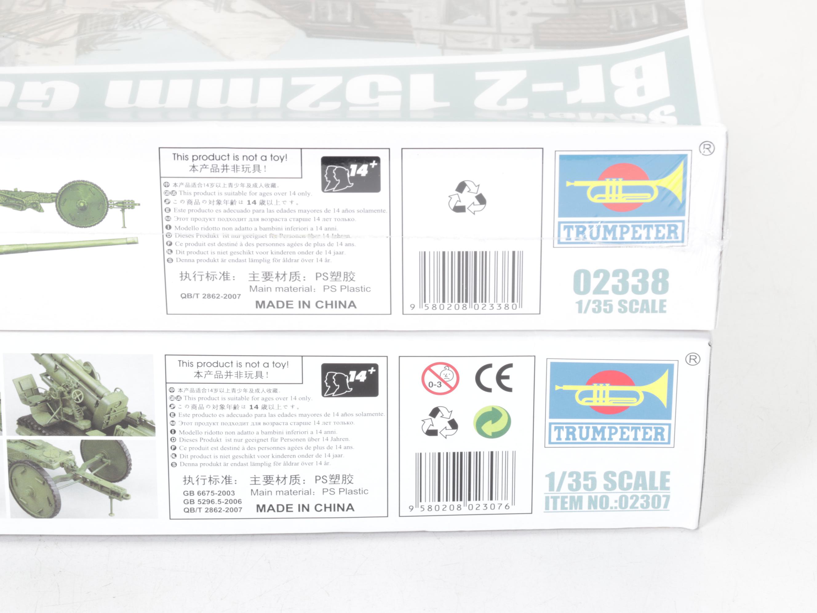 Trumpeter 1:35 Scale Soviet Era Military Plastic Models