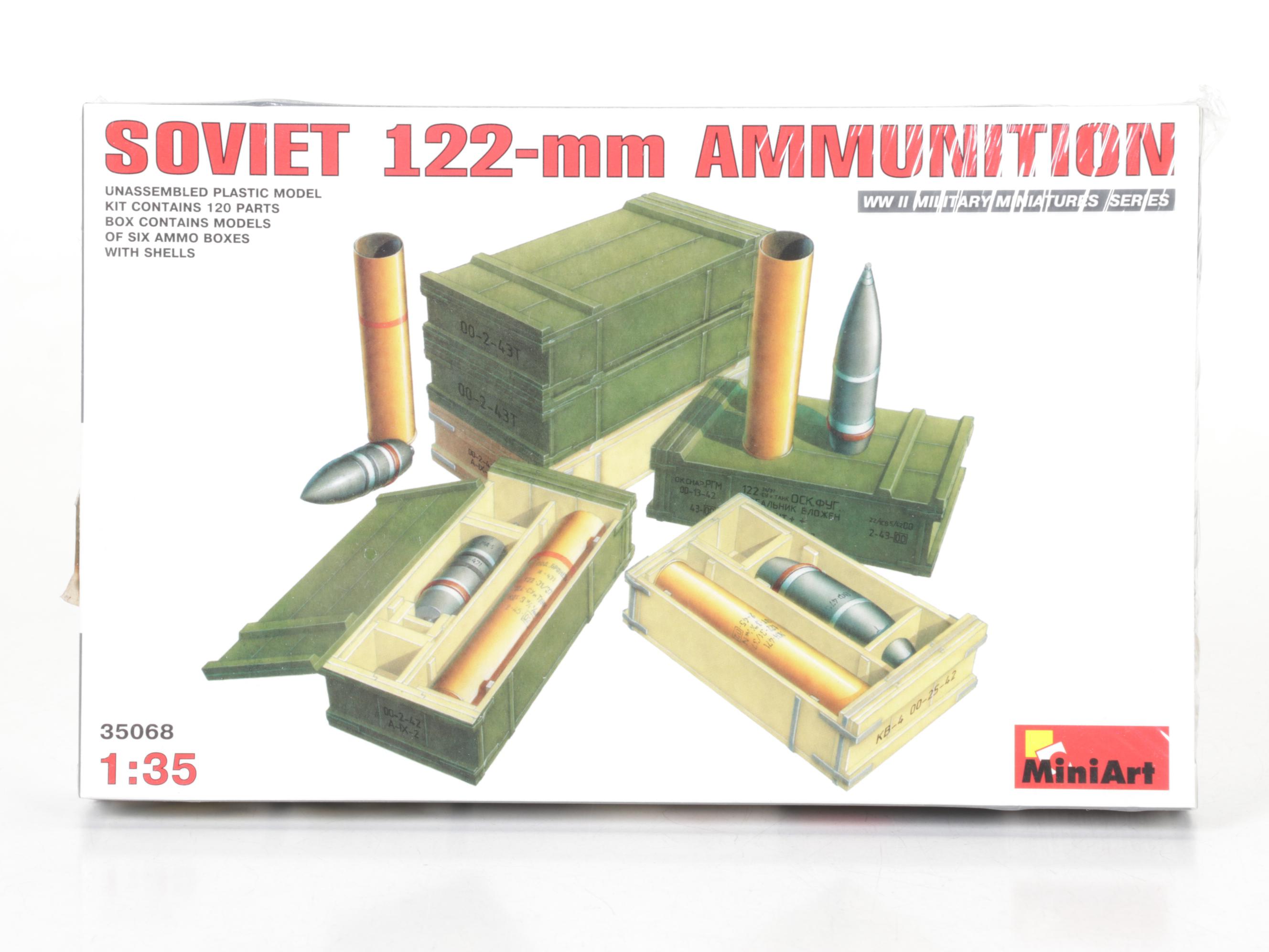 Trumpeter 1:35 Scale Soviet Era Military Plastic Models