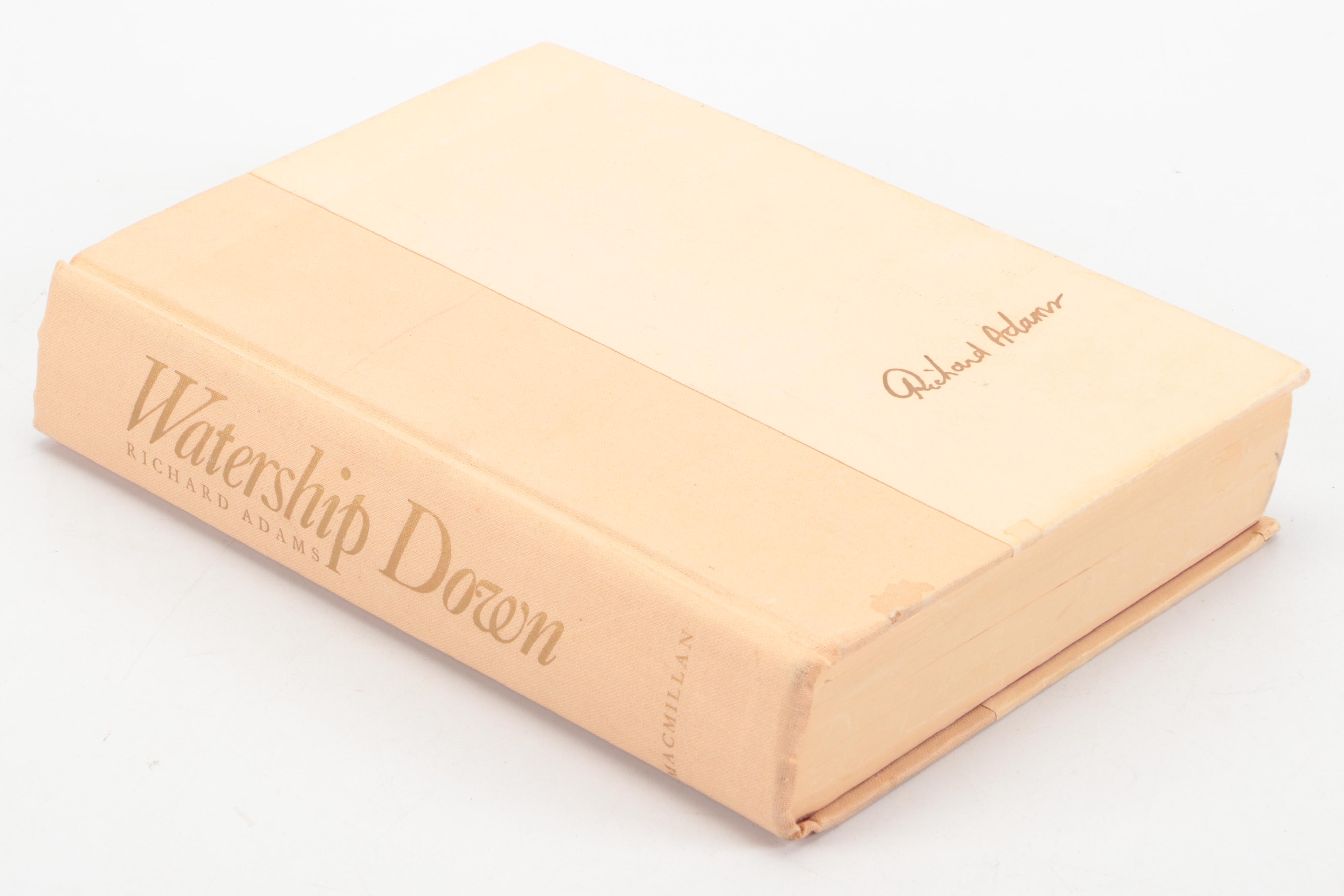 First American Printing "Watership Down" by Richard Adams, 1974