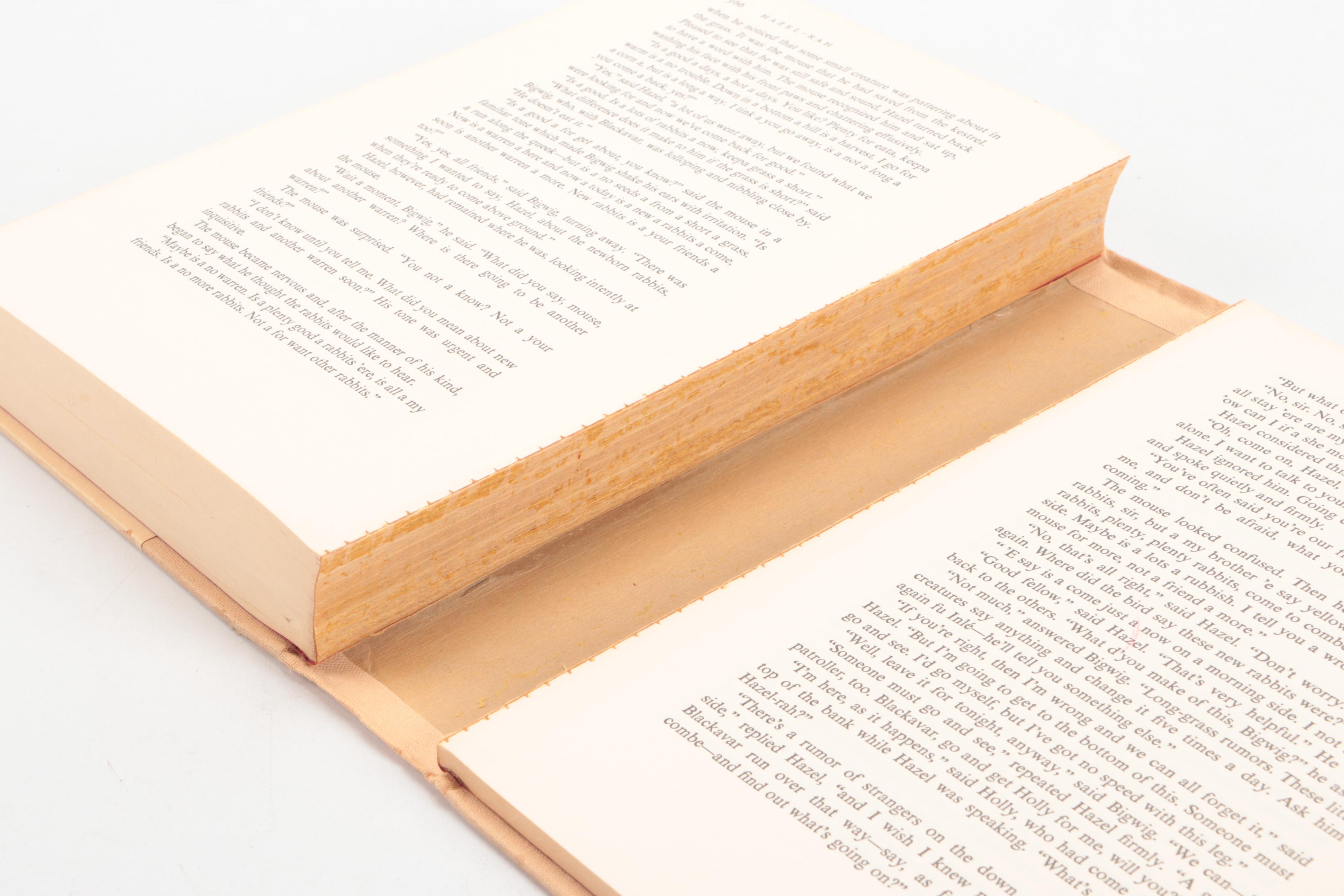 First American Printing "Watership Down" by Richard Adams, 1974