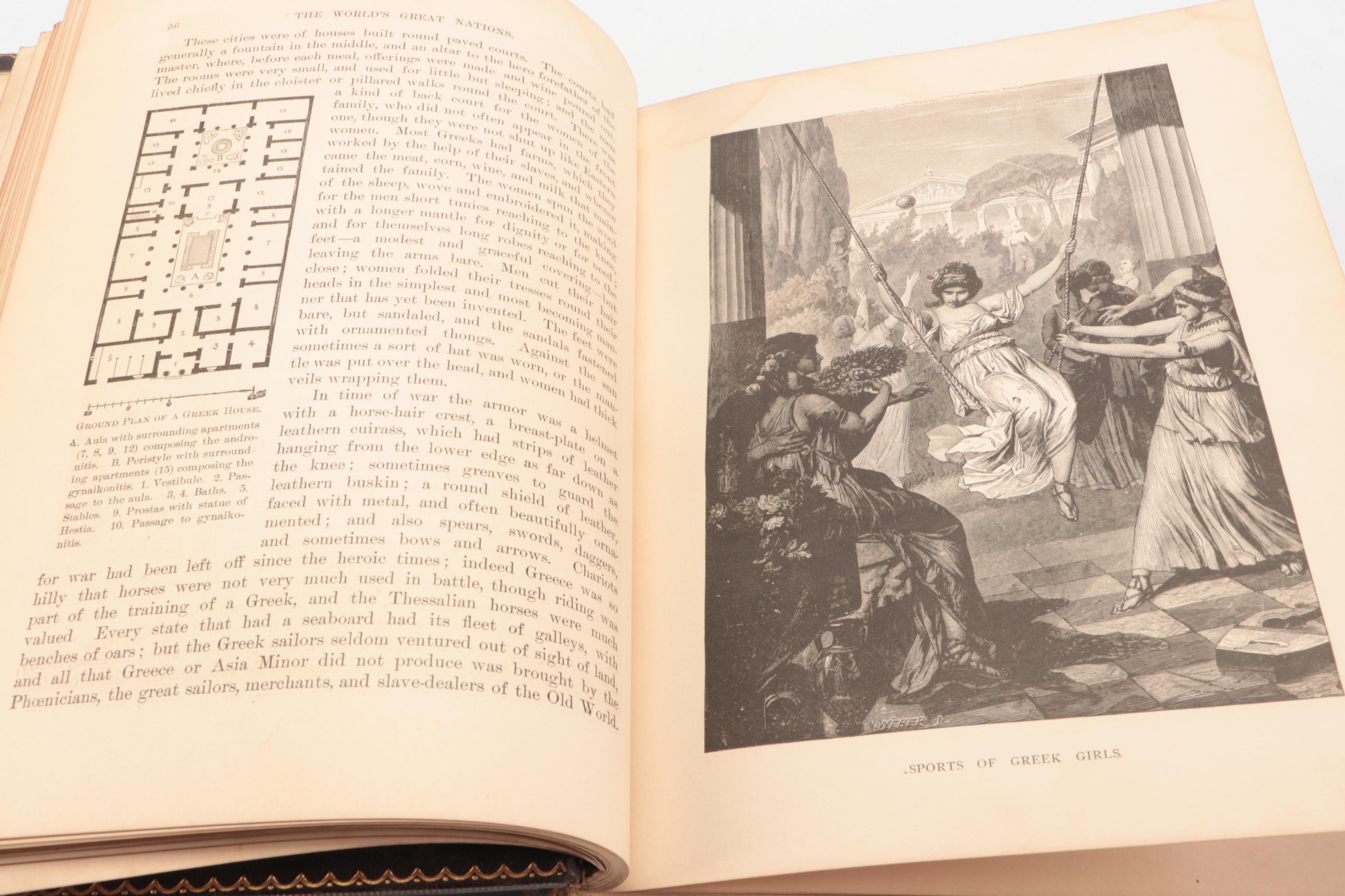 "Pictorial History of the World's Great Nations" Vol. I by Charlotte M. Yonge