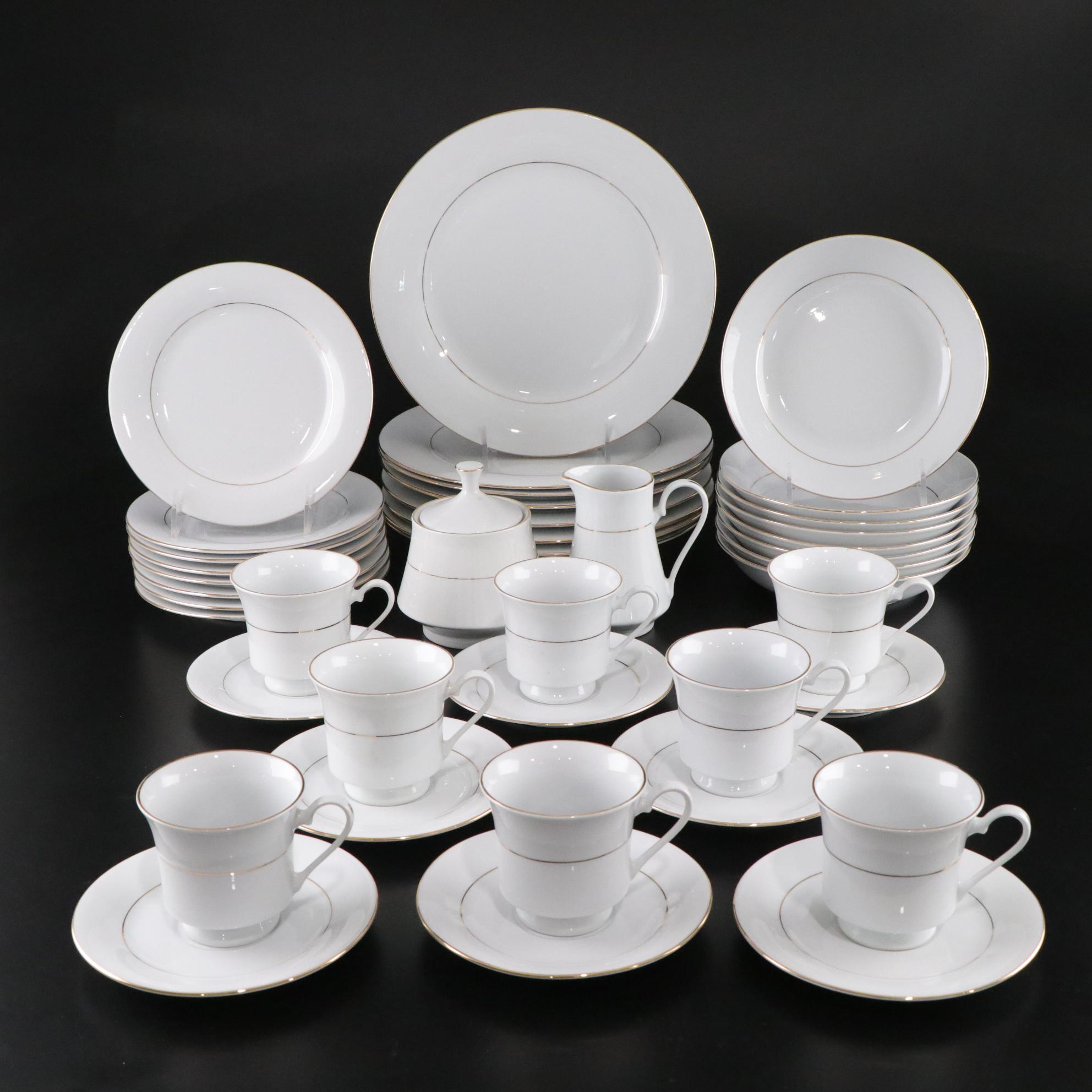 Sakura "Classic Gold" Porcelain Dinnerware