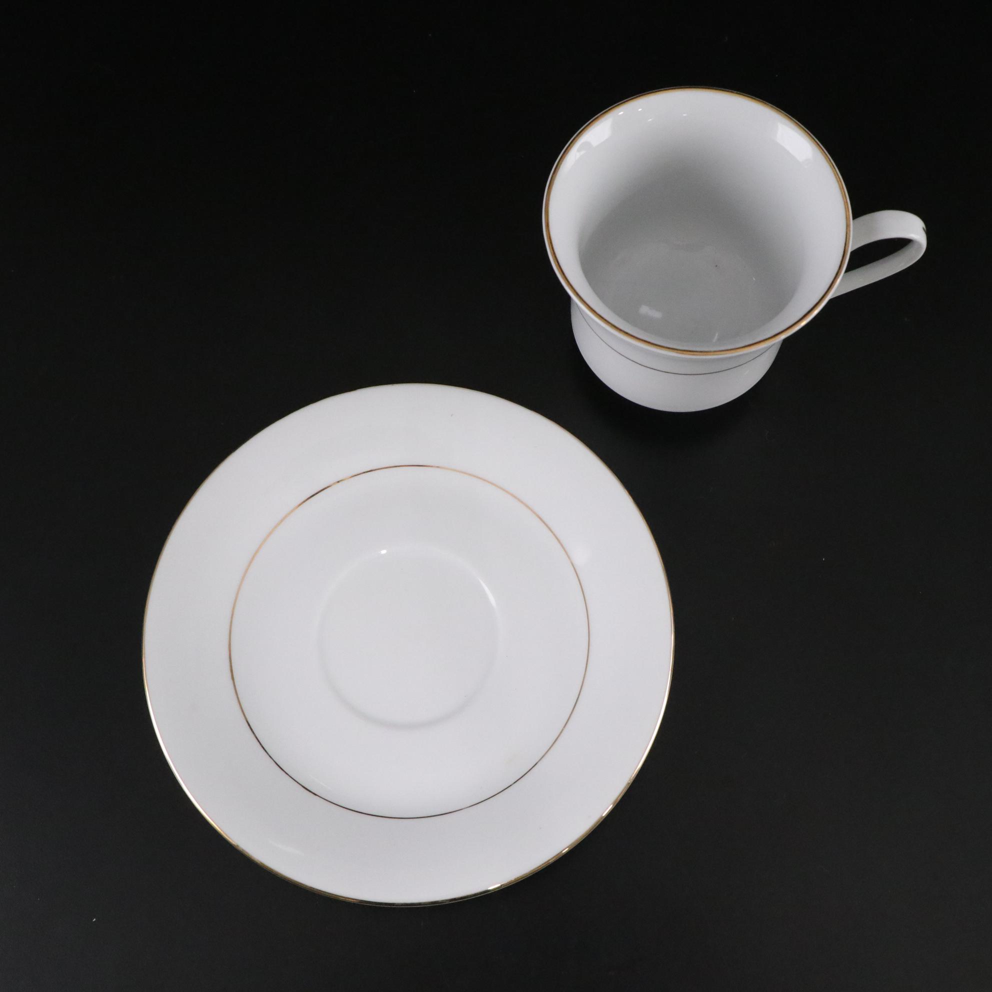 Sakura "Classic Gold" Porcelain Dinnerware