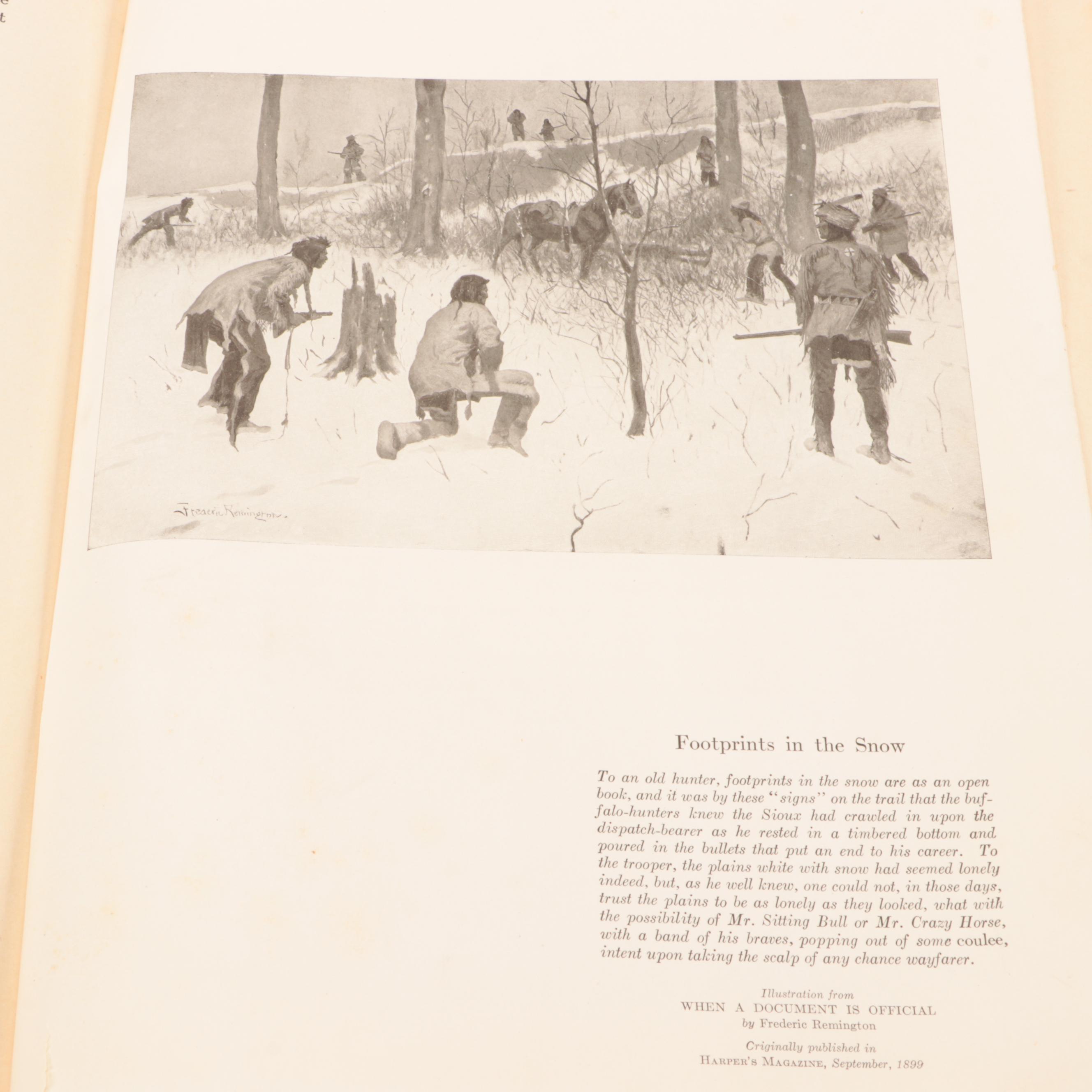 First Edition "The Book of the American Indian" by Hamlin Garland, 1923