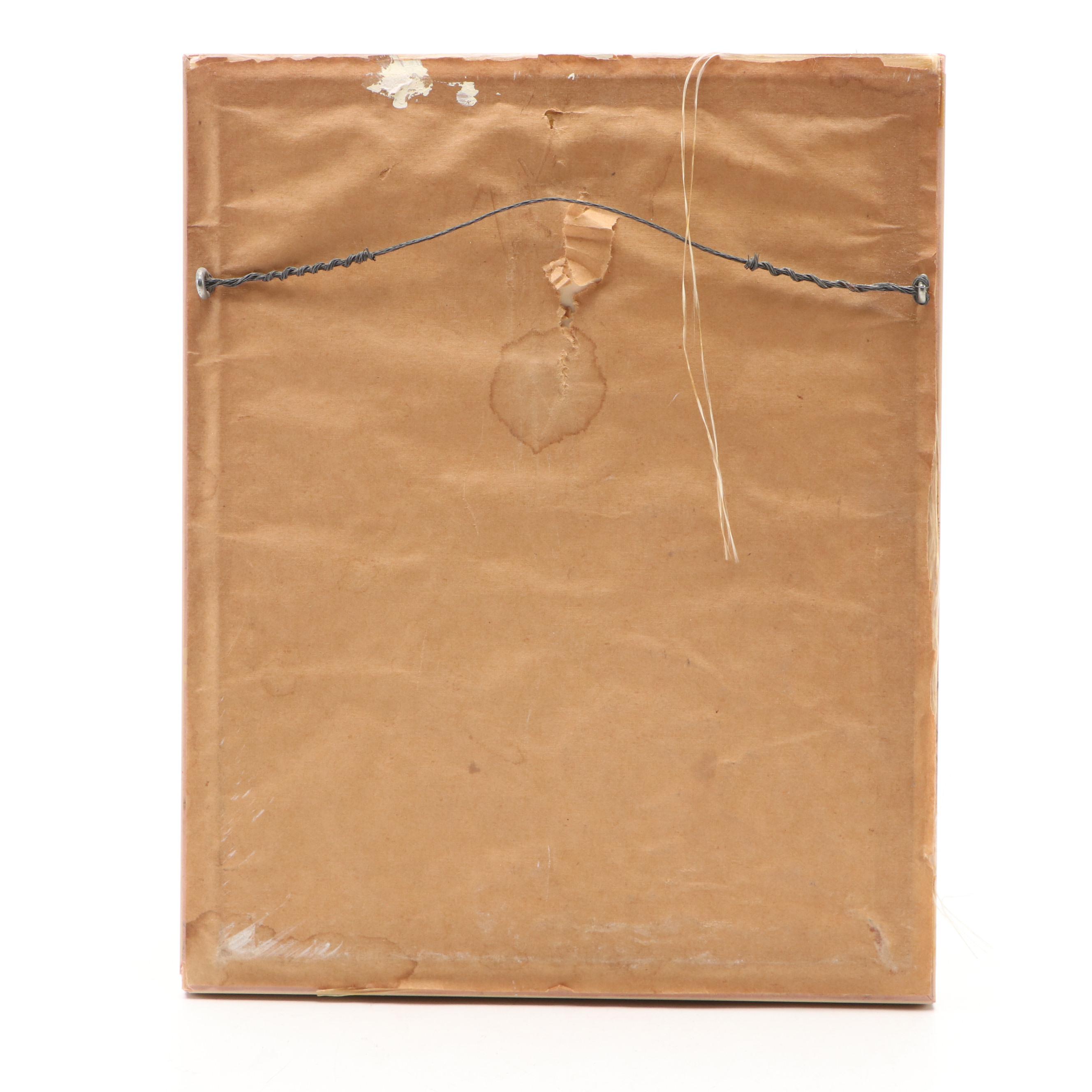 Yair Cohen Art Pottery Israeli Cityscape