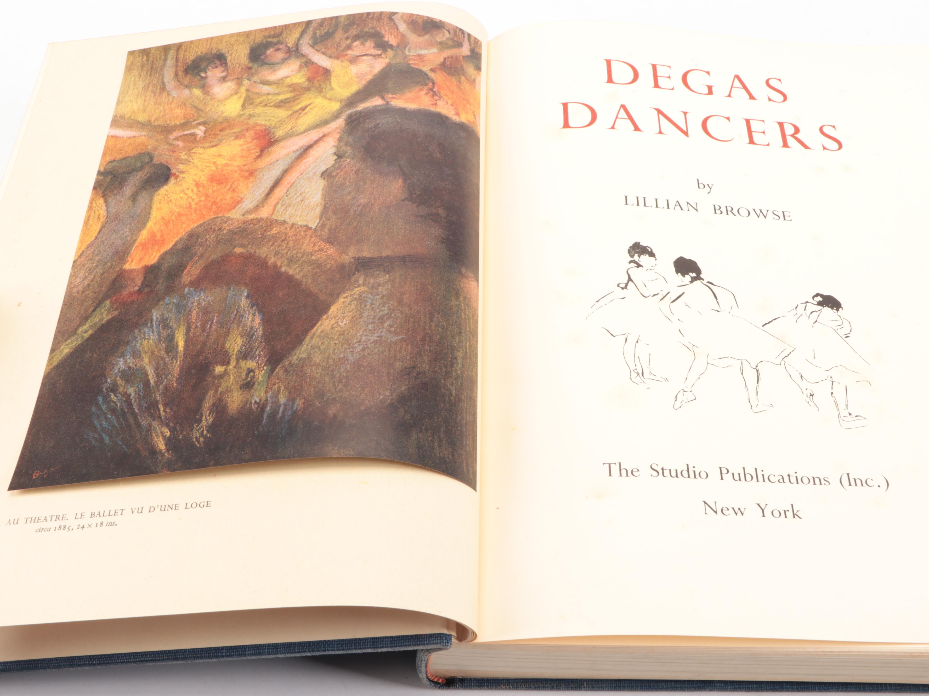 "Degas Dancers" by Lillian Browse and More Nonfiction Books