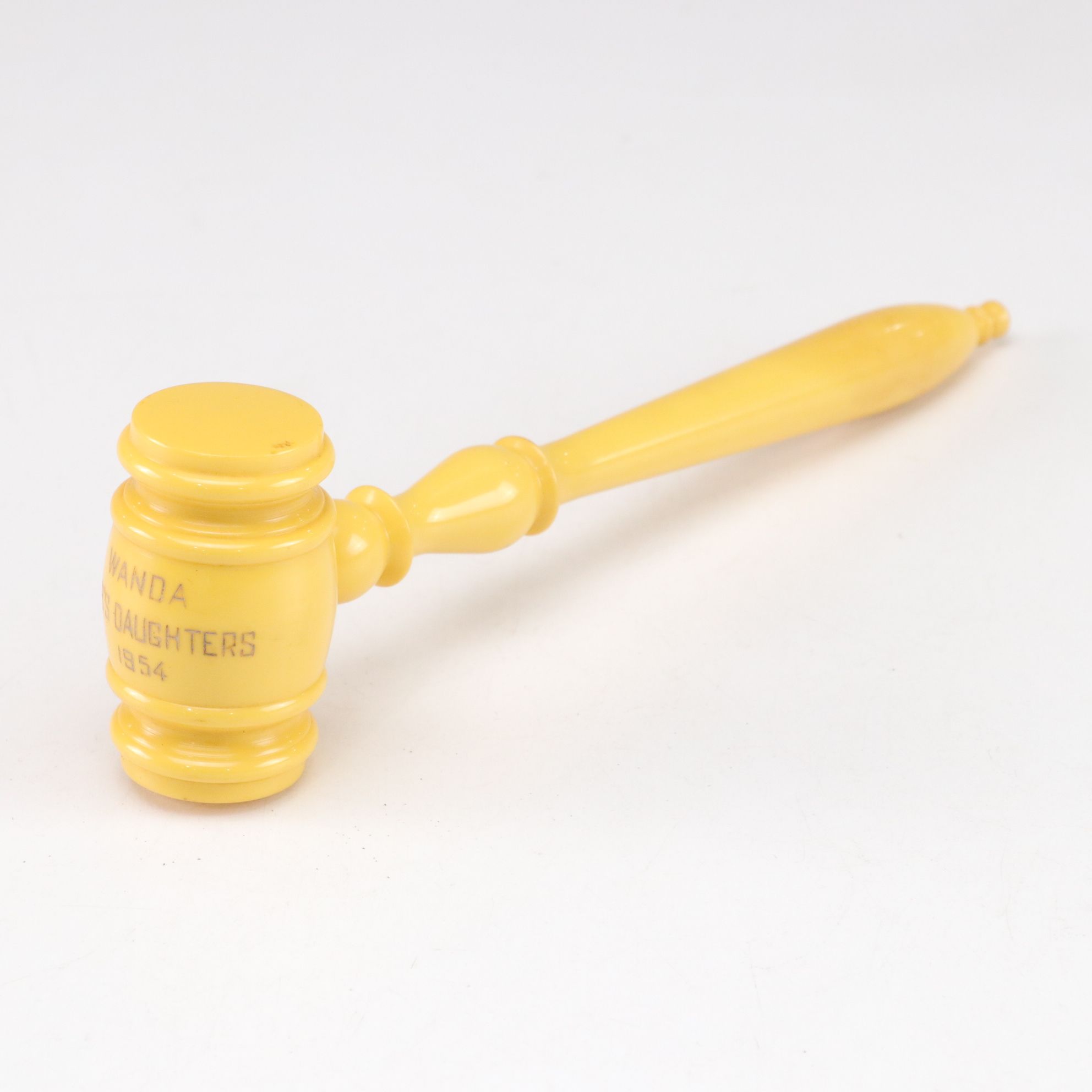 Job's Daughters Masonic Affiliated Ephemera, Gavel, and Decorative Plate