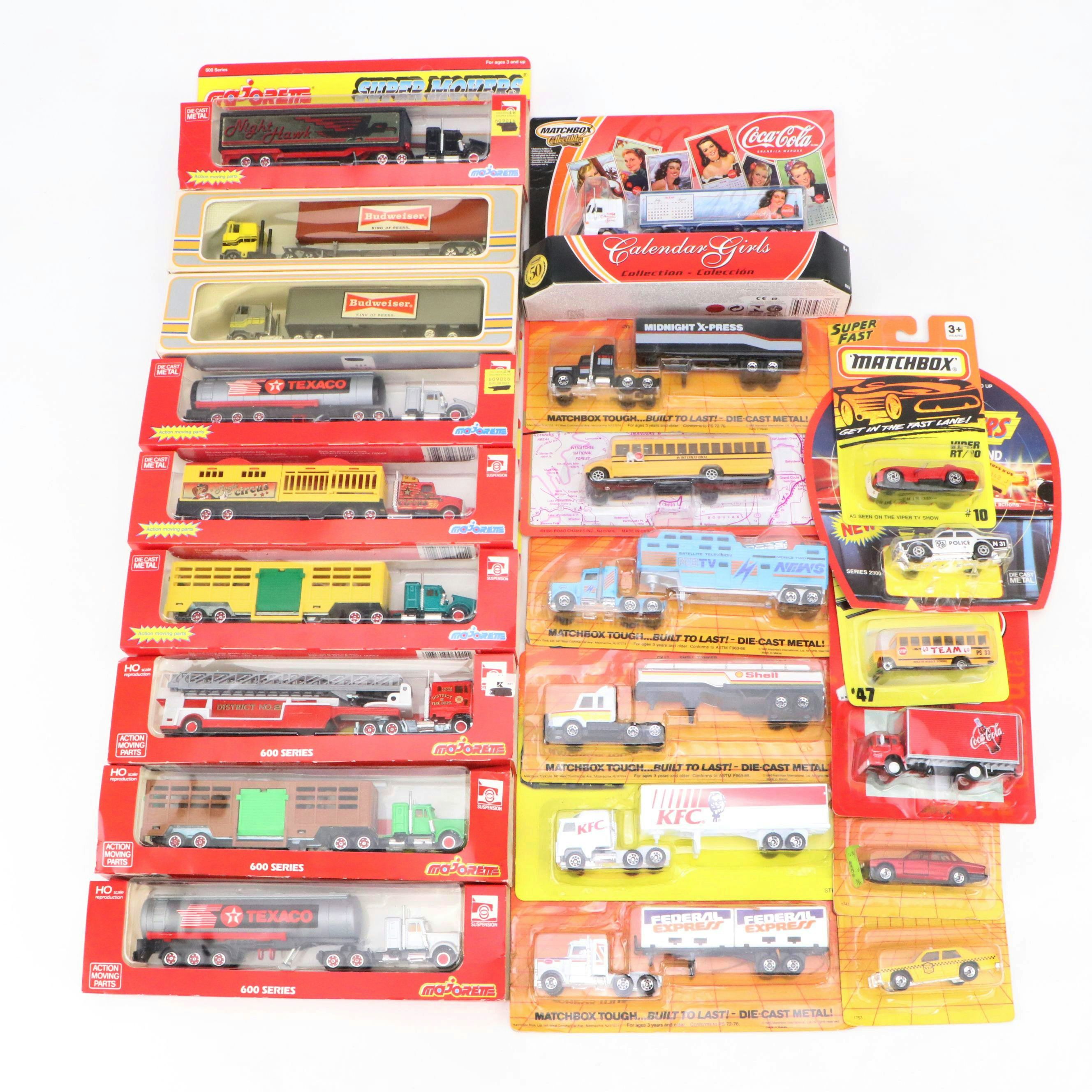 Majorette "Super Movers" with Matchbox, Road Champs and More Toy Cars