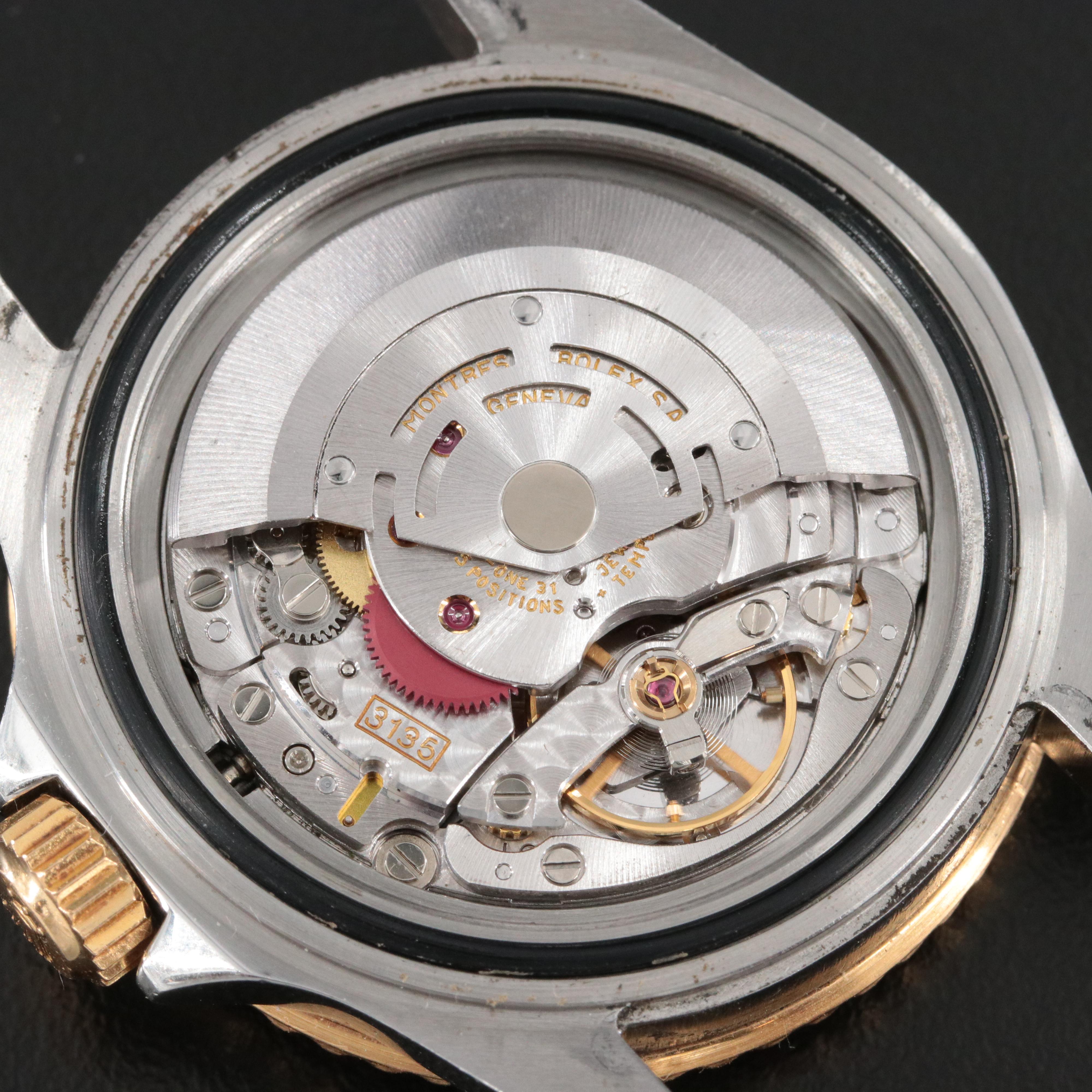 1993-94 Rolex Submariner Date Black Dial Two-Tone 16613 Watch