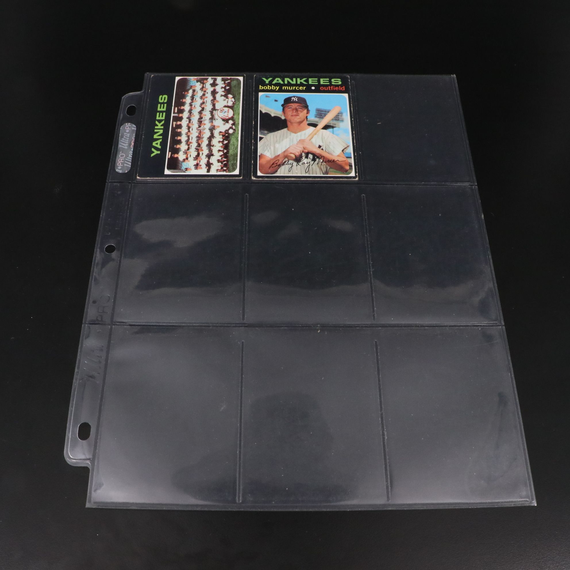 1971 and 1972 Topps New York Yankees Baseball Cards with Thurman Munson & More