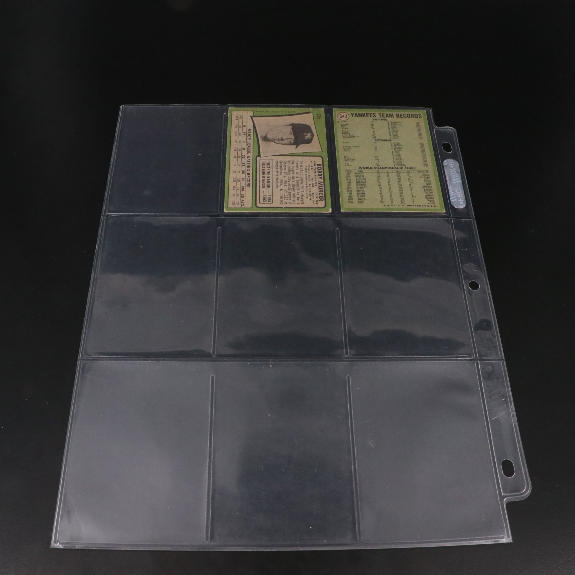 1971 and 1972 Topps New York Yankees Baseball Cards with Thurman Munson & More