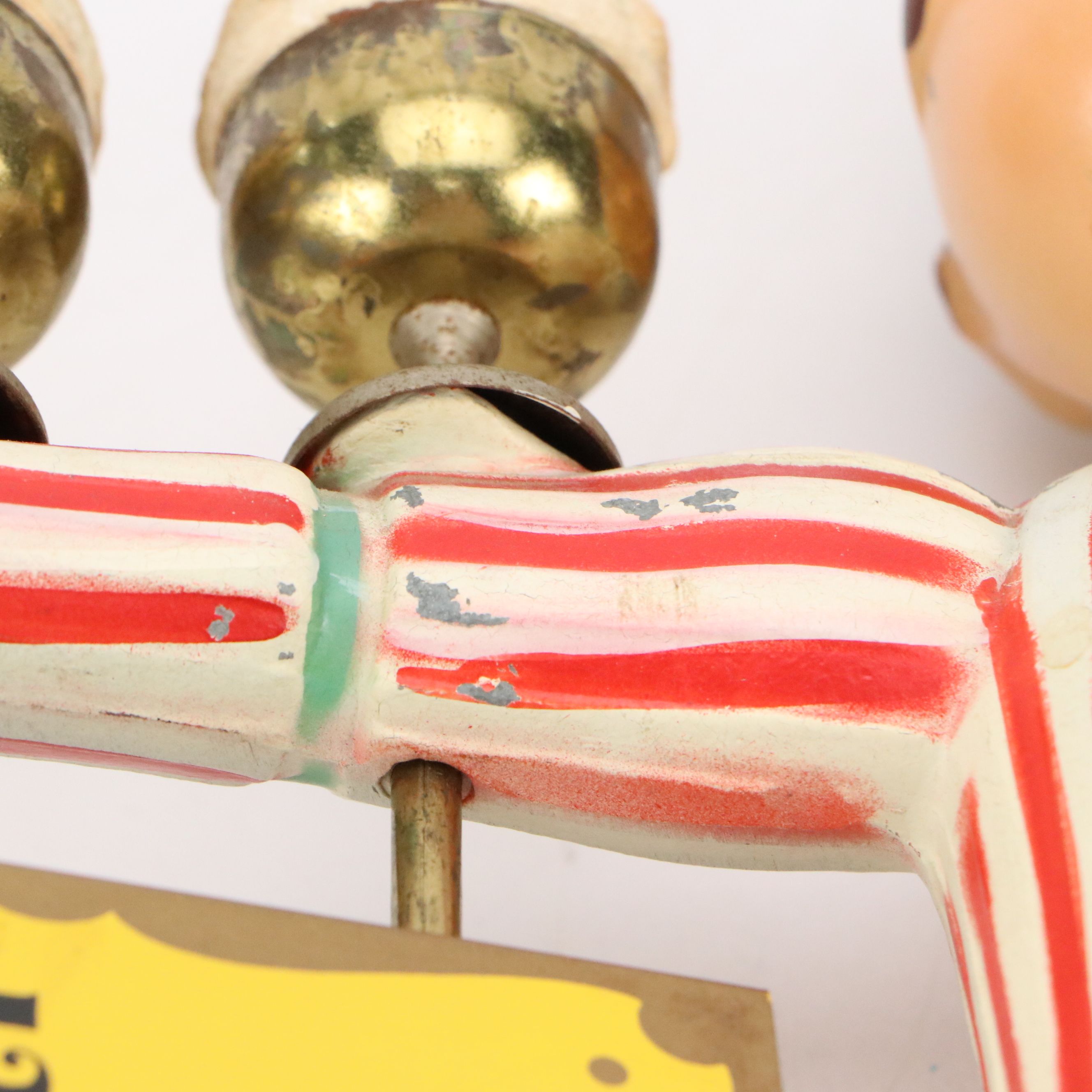 Pabst Blue Ribbon Beer "At Popular Prices" Metal Advertising Display, 1960s