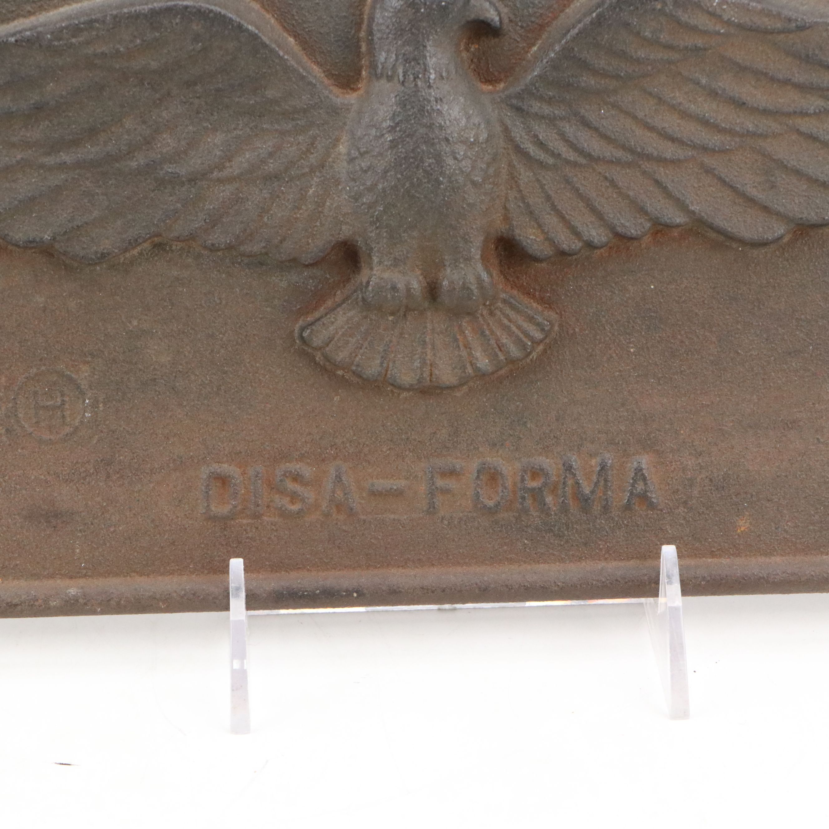 The Hamilton Foundry and Machine Co. Cast Iron Plaque Sign, Early to Mid-20th C.