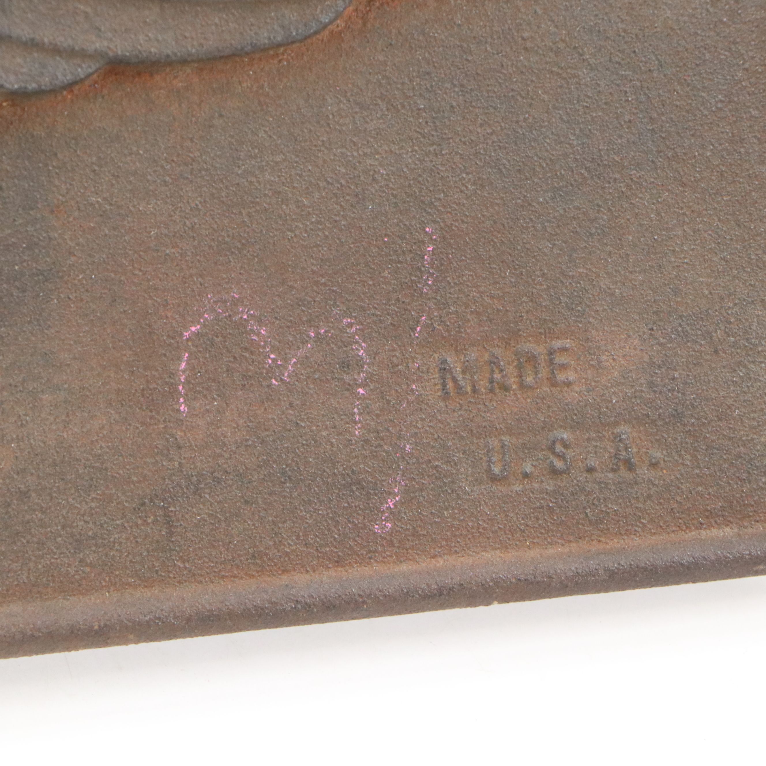 The Hamilton Foundry and Machine Co. Cast Iron Plaque Sign, Early to Mid-20th C.