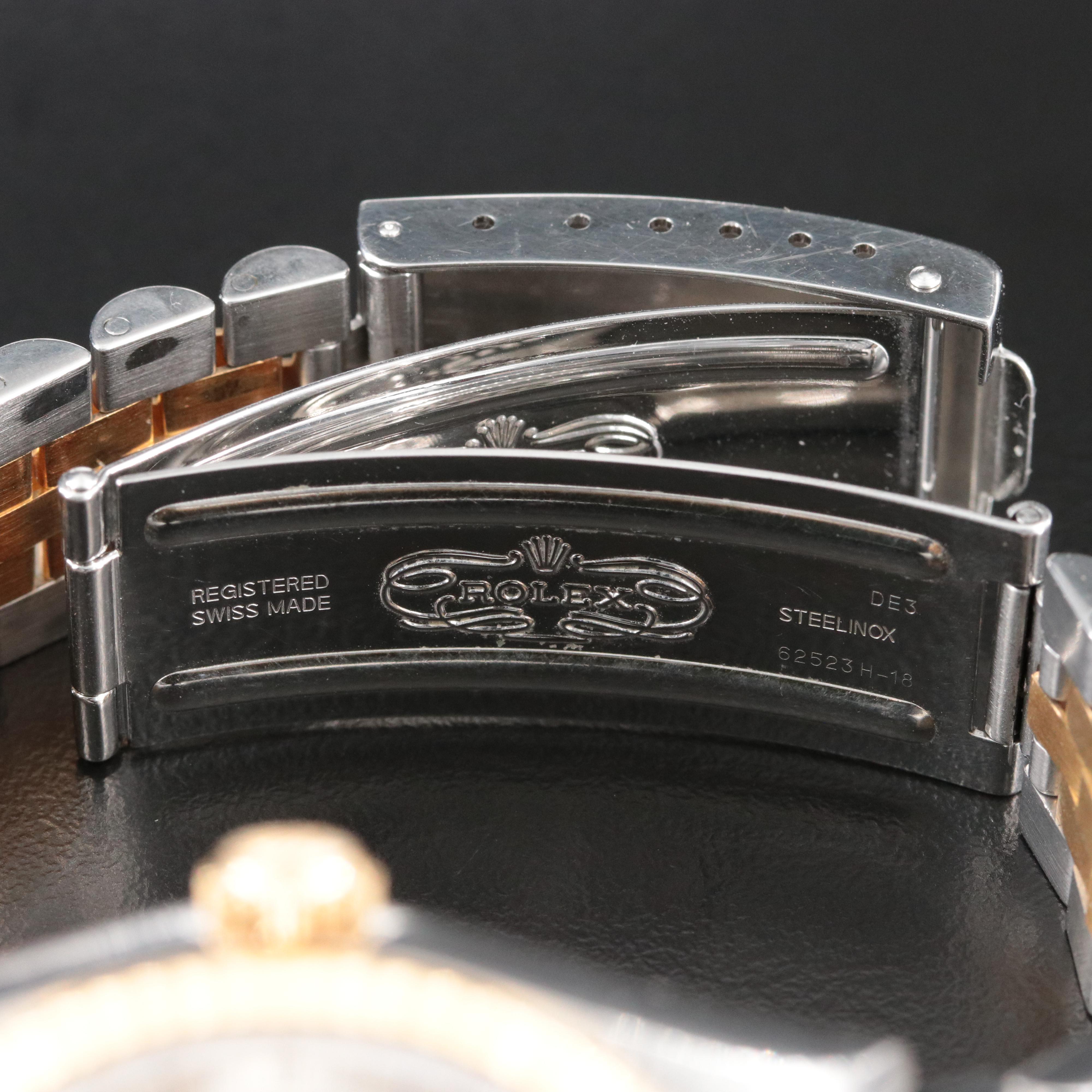 2000 Rolex Datejust Model 16233 Watch