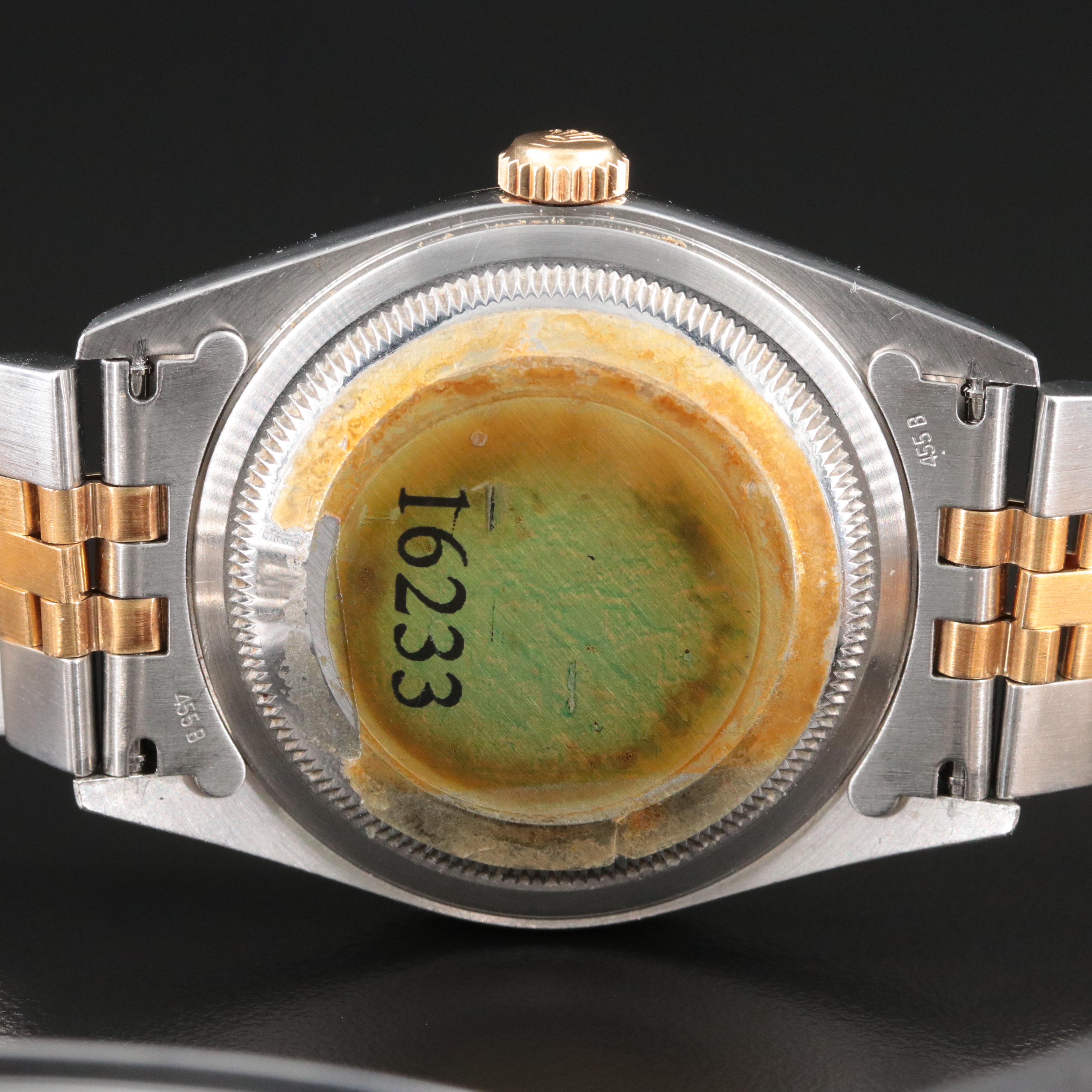 2000 Rolex Datejust Model 16233 Watch