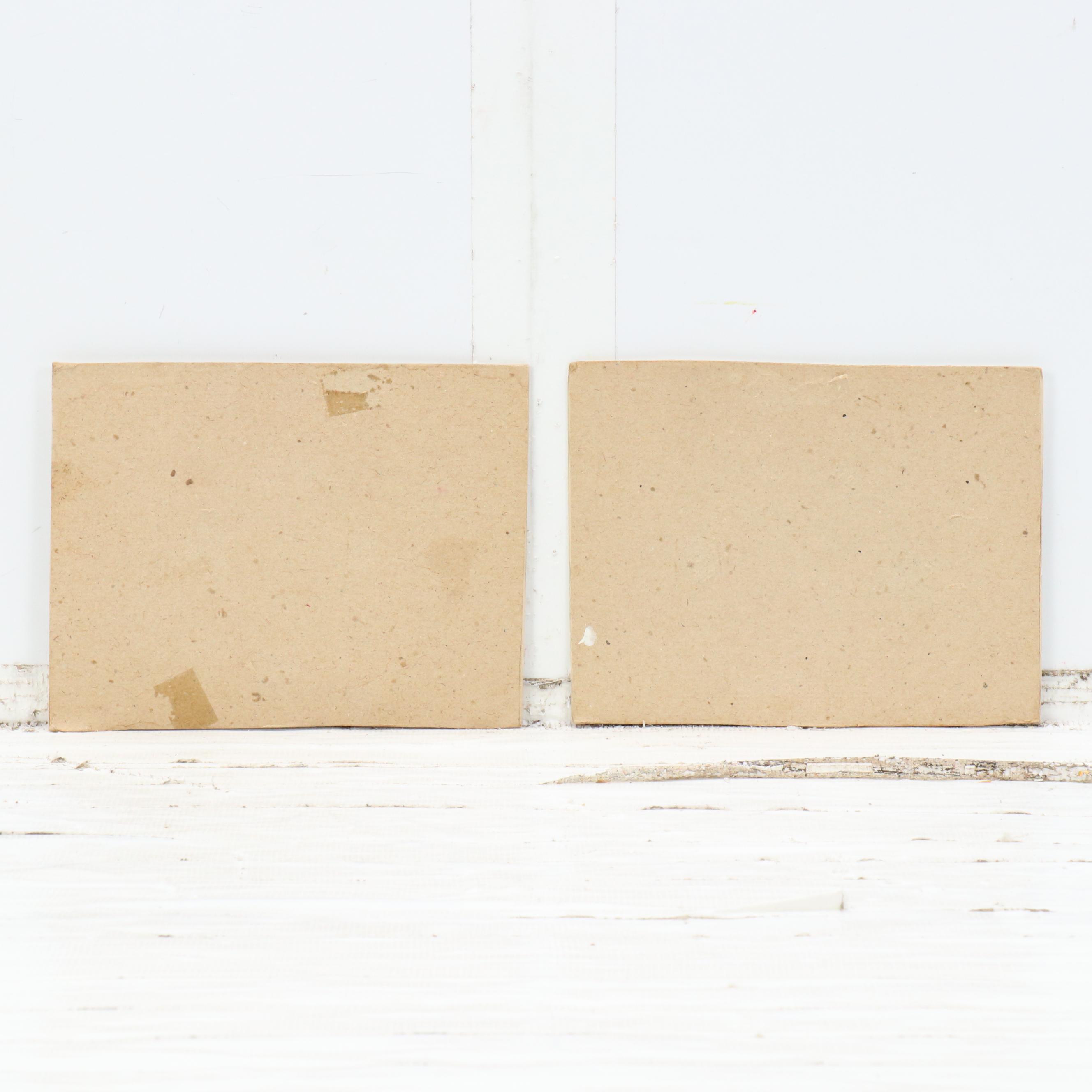 Coastal Landscape Oil Paintings, Mid-20th Century