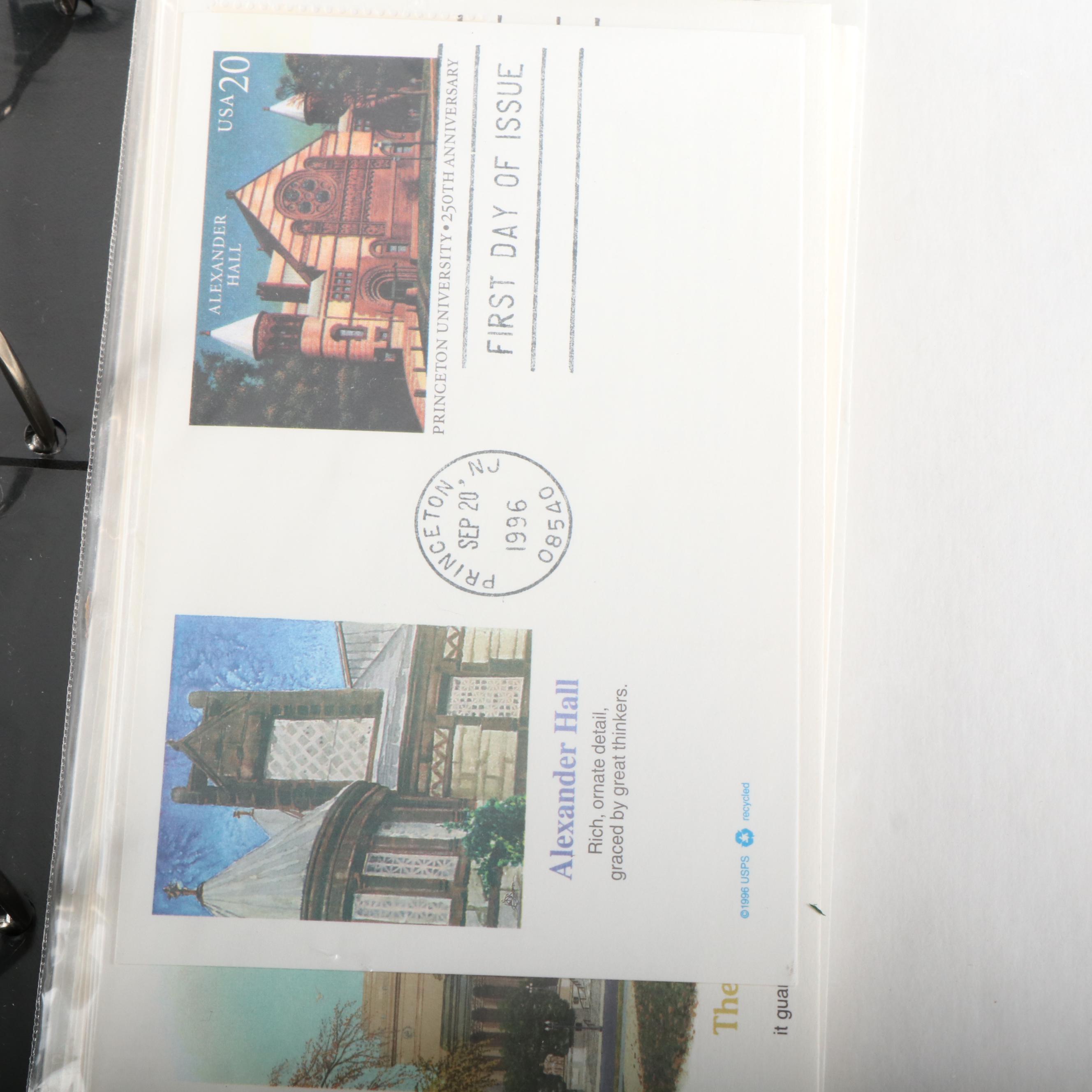 Eleven Albums of U.S. First Day Covers, Unaddressed, Various Subjects