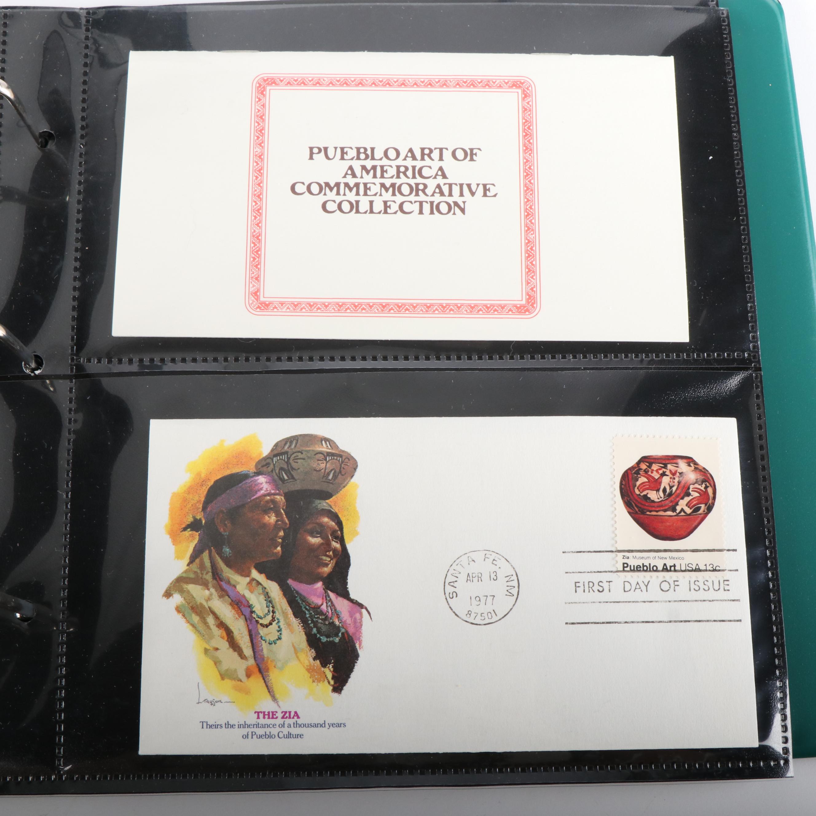 Eleven Albums of U.S. First Day Covers, Unaddressed, Various Subjects