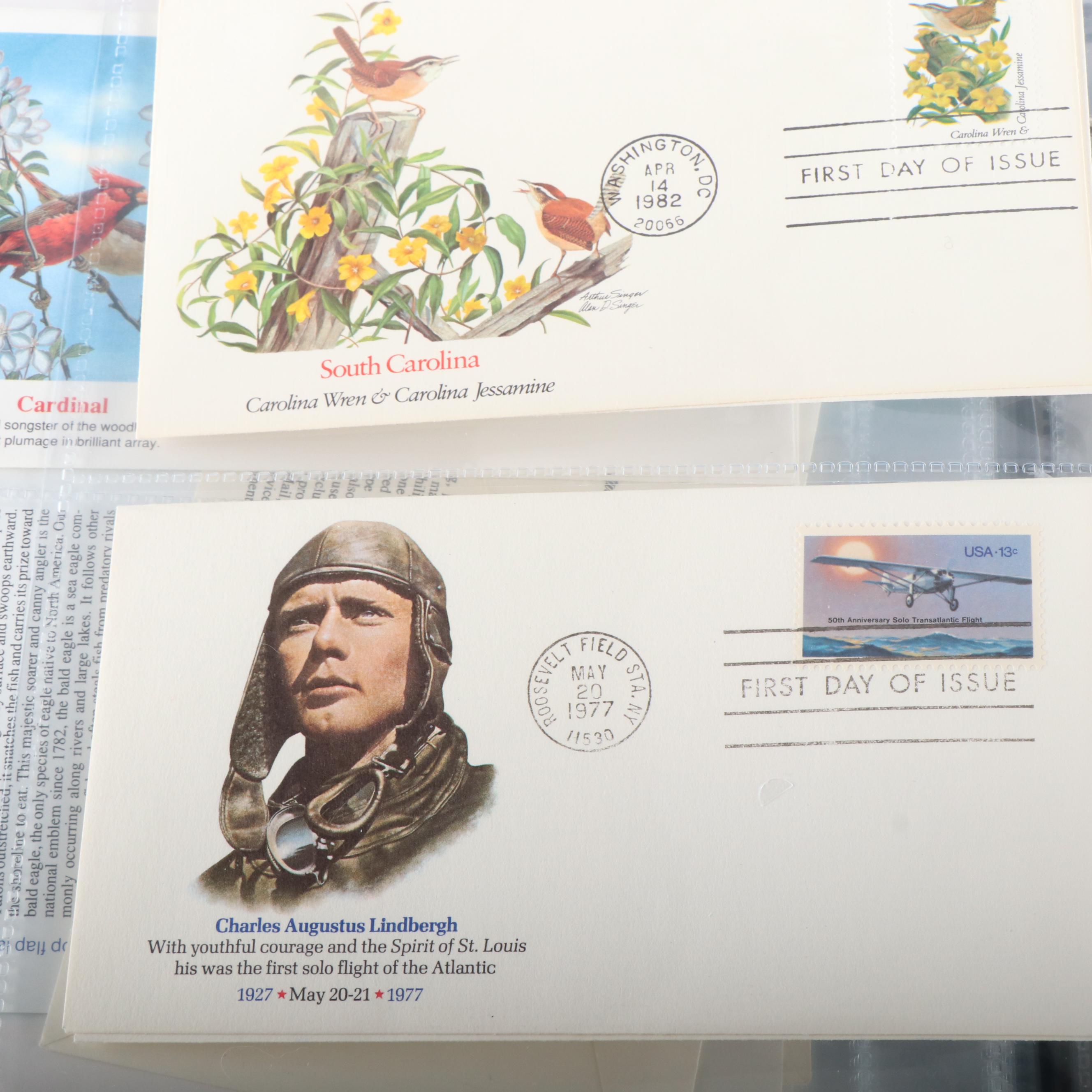 Eleven Albums of U.S. First Day Covers, Unaddressed, Various Subjects