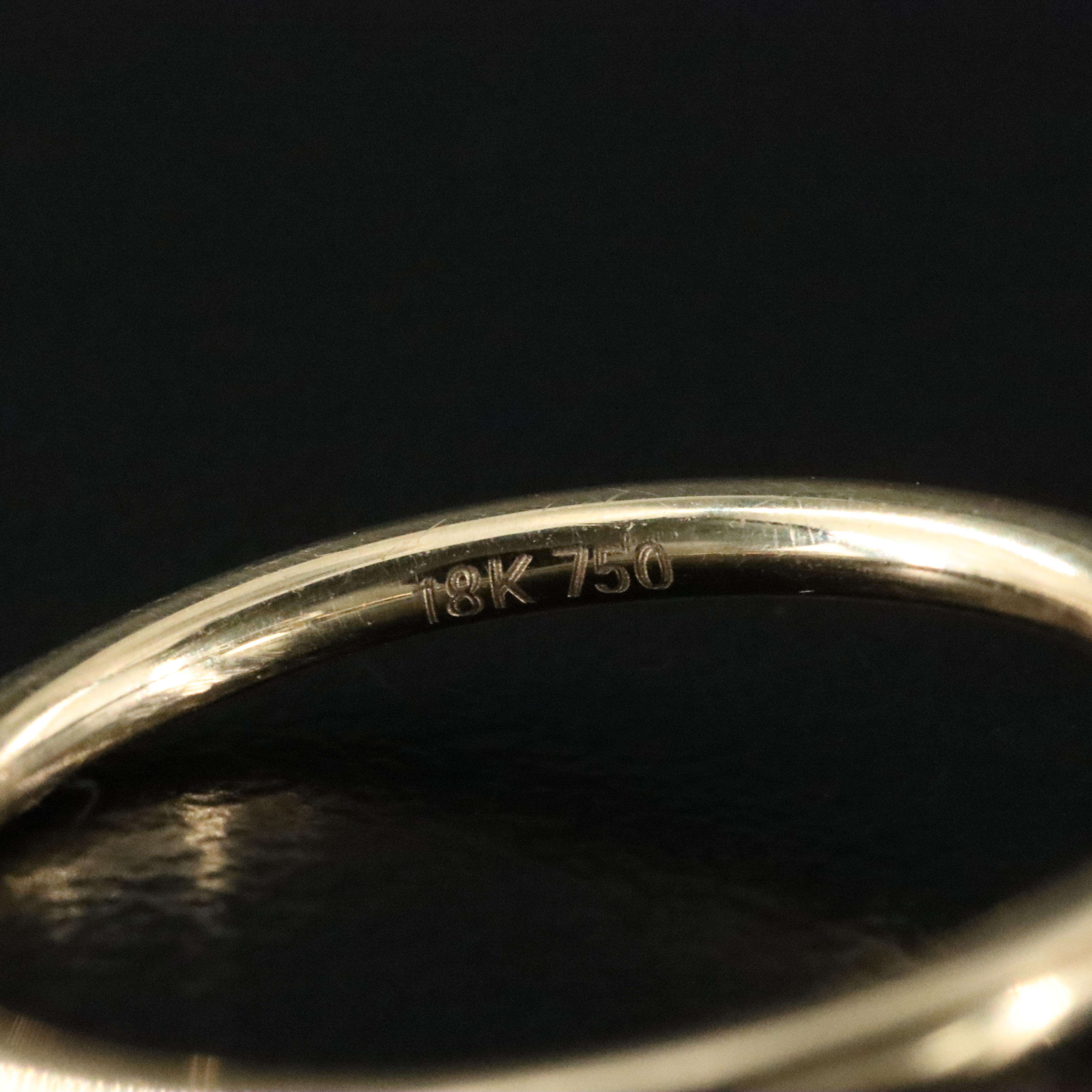 18K Two-Tone 0.13 CTW Diamond Semi-Mount Ring