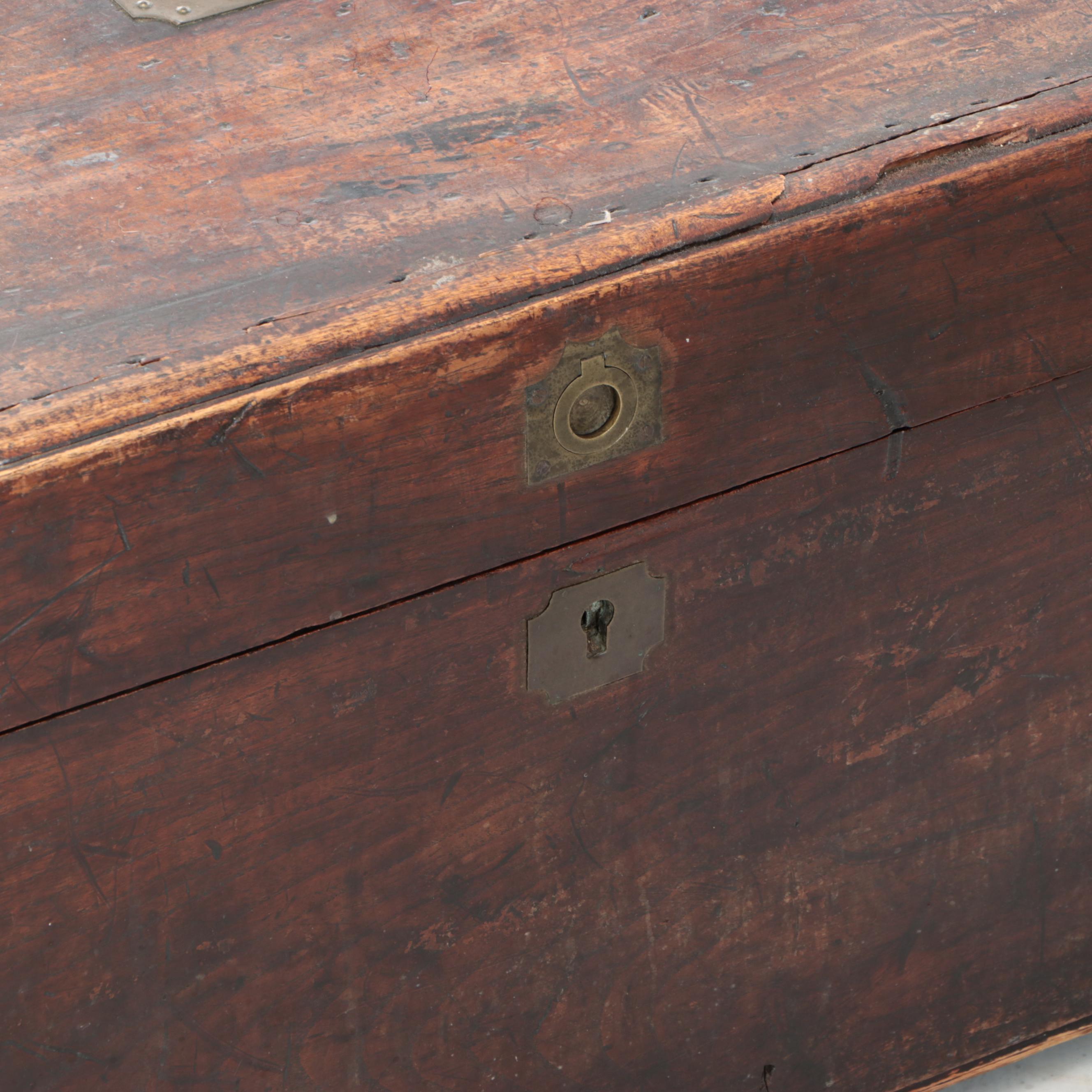 Antique Chinese Camphor Wood Trunk
