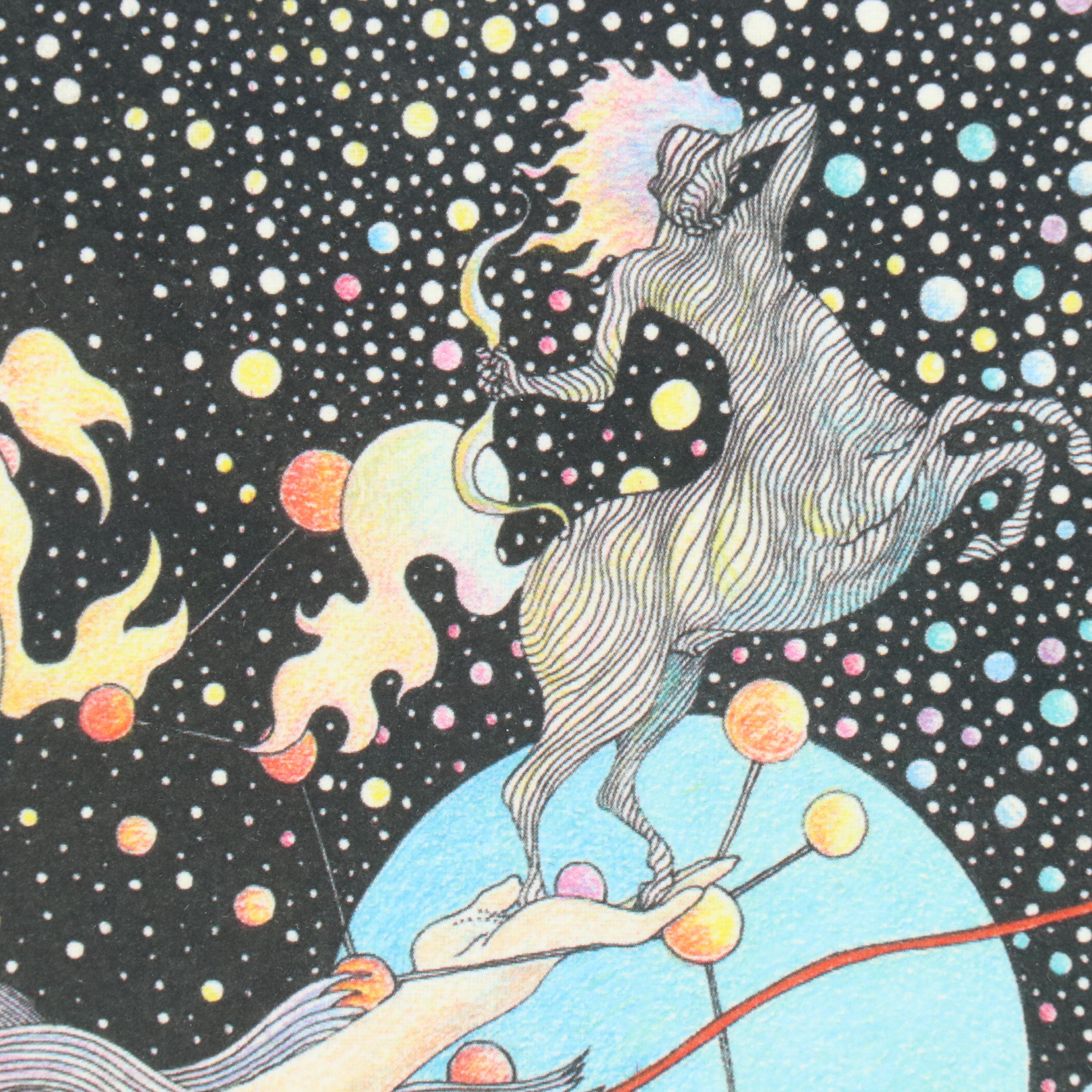 Guillaume Azoulay Surrealist Giclée "Nocturne," 2000