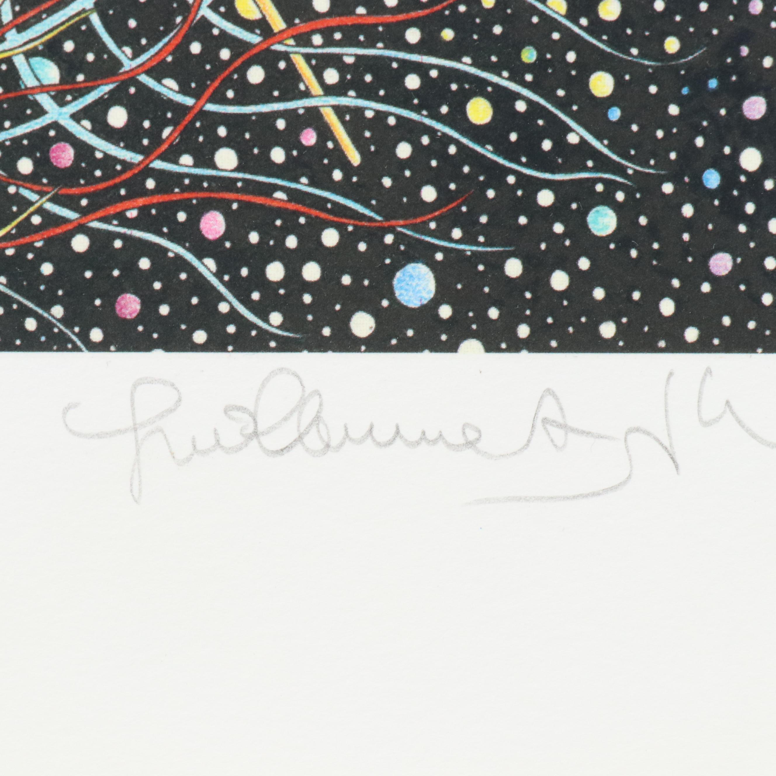 Guillaume Azoulay Surrealist Giclée "Nocturne," 2000