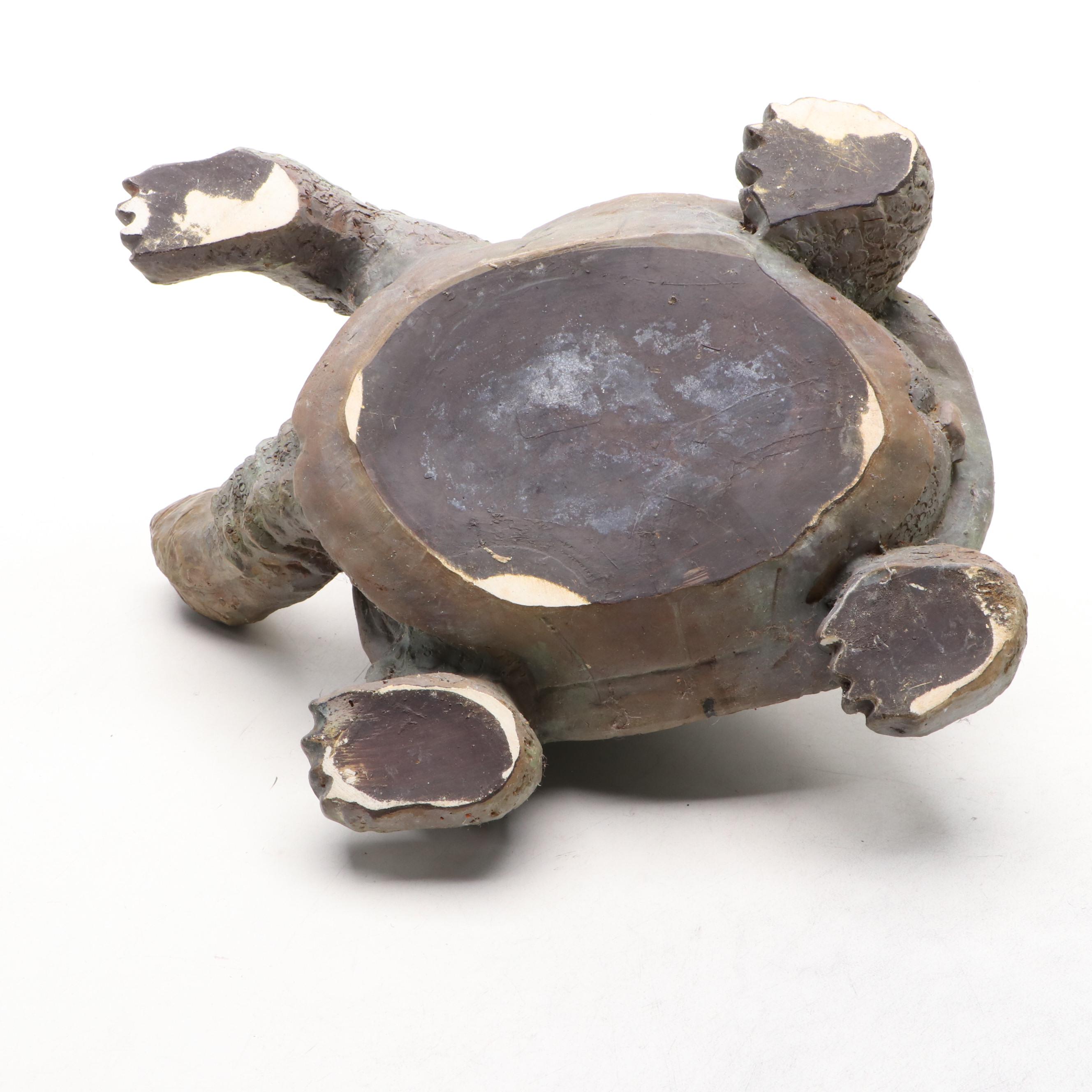 Tortoise Ceramic Figure