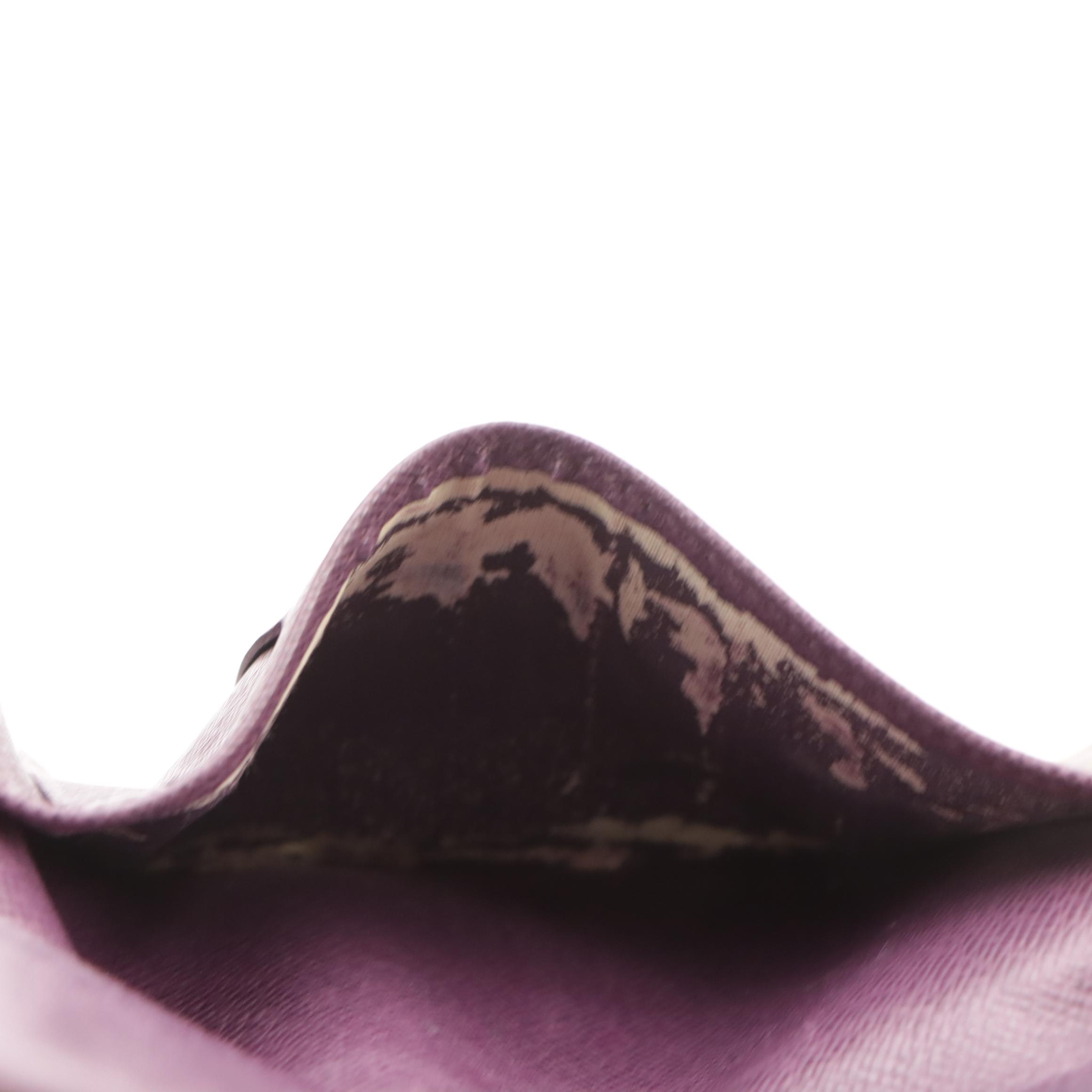 Louis Vuitton Porte-Cartes Crédit Yen Long Wallet in Yellow Epi Leather