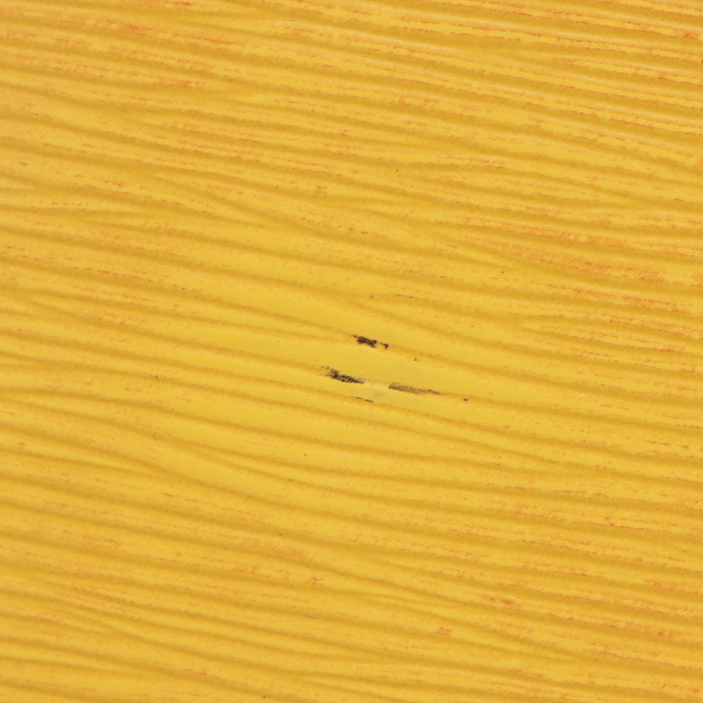 Louis Vuitton Porte-Cartes Crédit Yen Long Wallet in Yellow Epi Leather