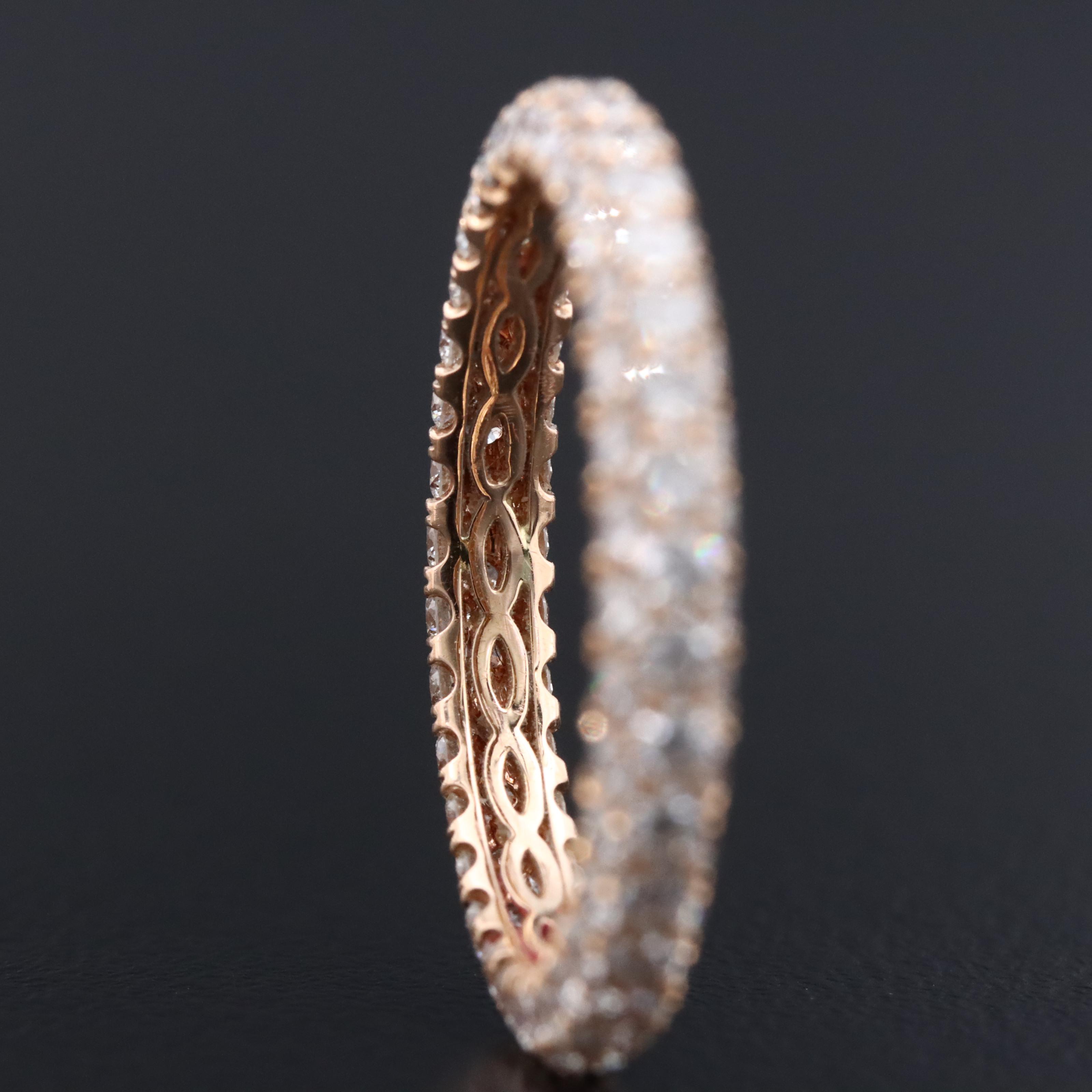 18K Rose Gold 2.02 CTW Diamond Eternity Band
