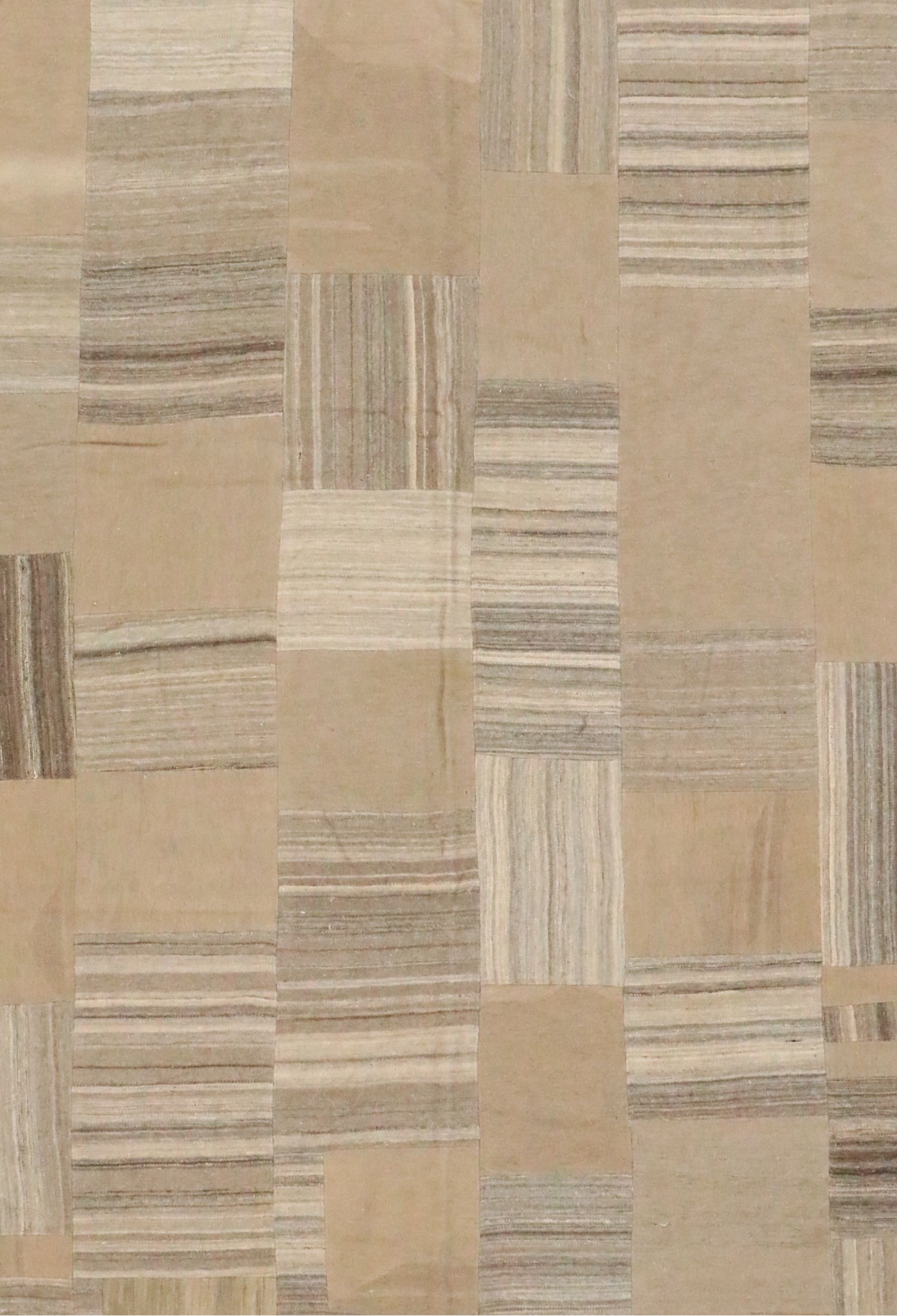 6'8 x 9'5 Handwoven Patchwork Kilim Area Rug