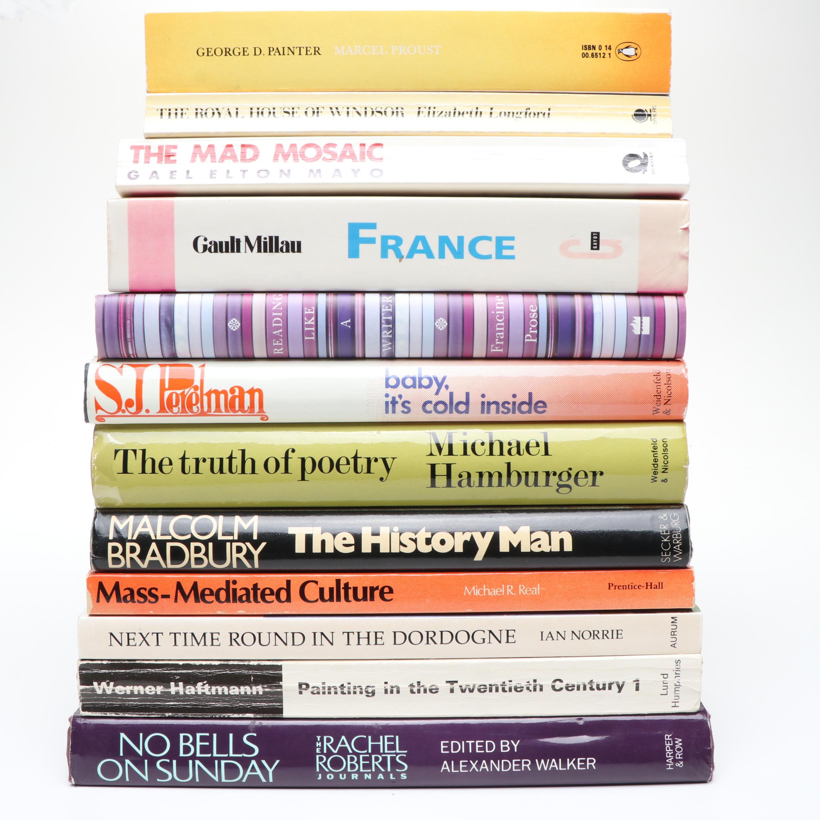 "Marcel Proust," "Reading Like a Writer," and More Mixed Genre Books