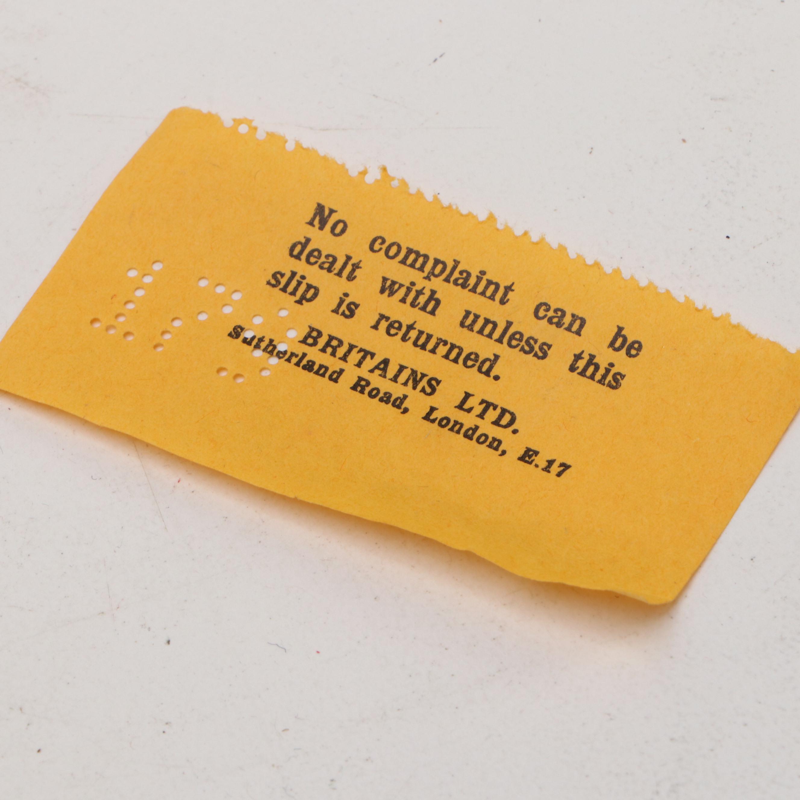 Britains Crown Range "North American Indians" Lead Toy Soldiers, Mid-20th C.